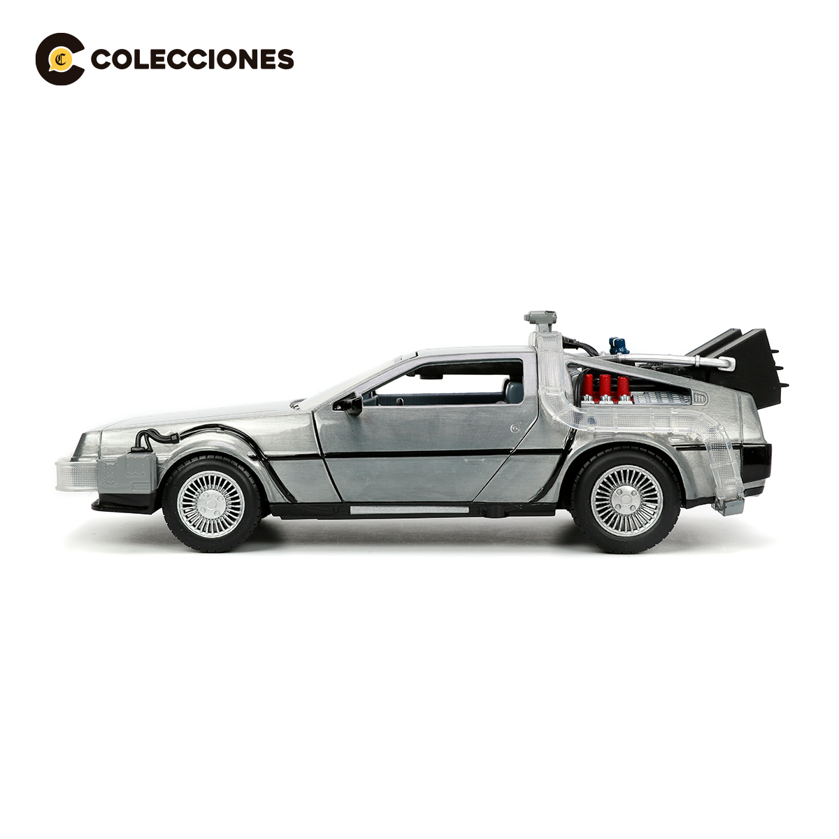 DeLorean Back to the Future Jada 1:24 – La Máquina del Tiempo - 3