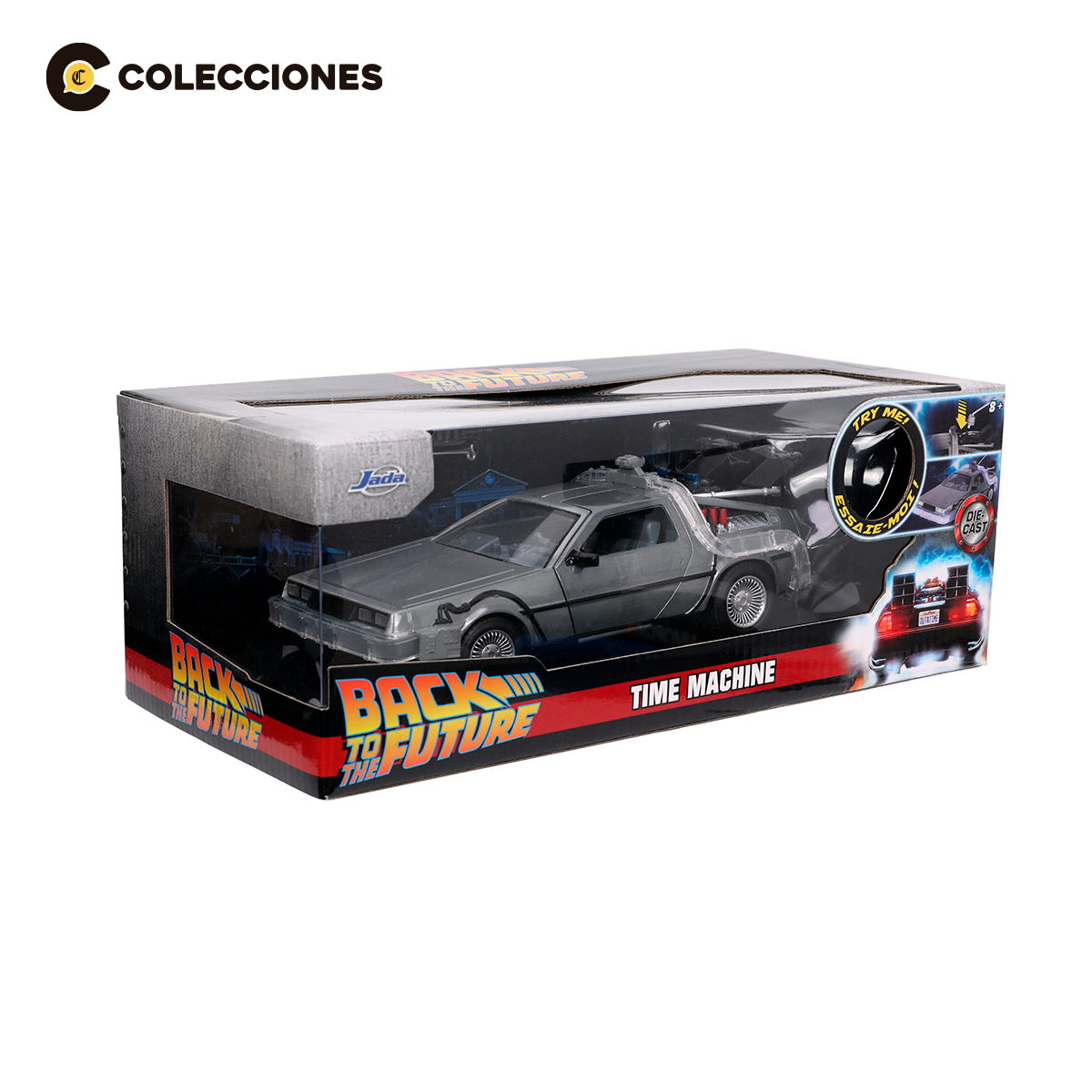 DeLorean Back to the Future Jada 1:24 – La Máquina del Tiempo - 4
