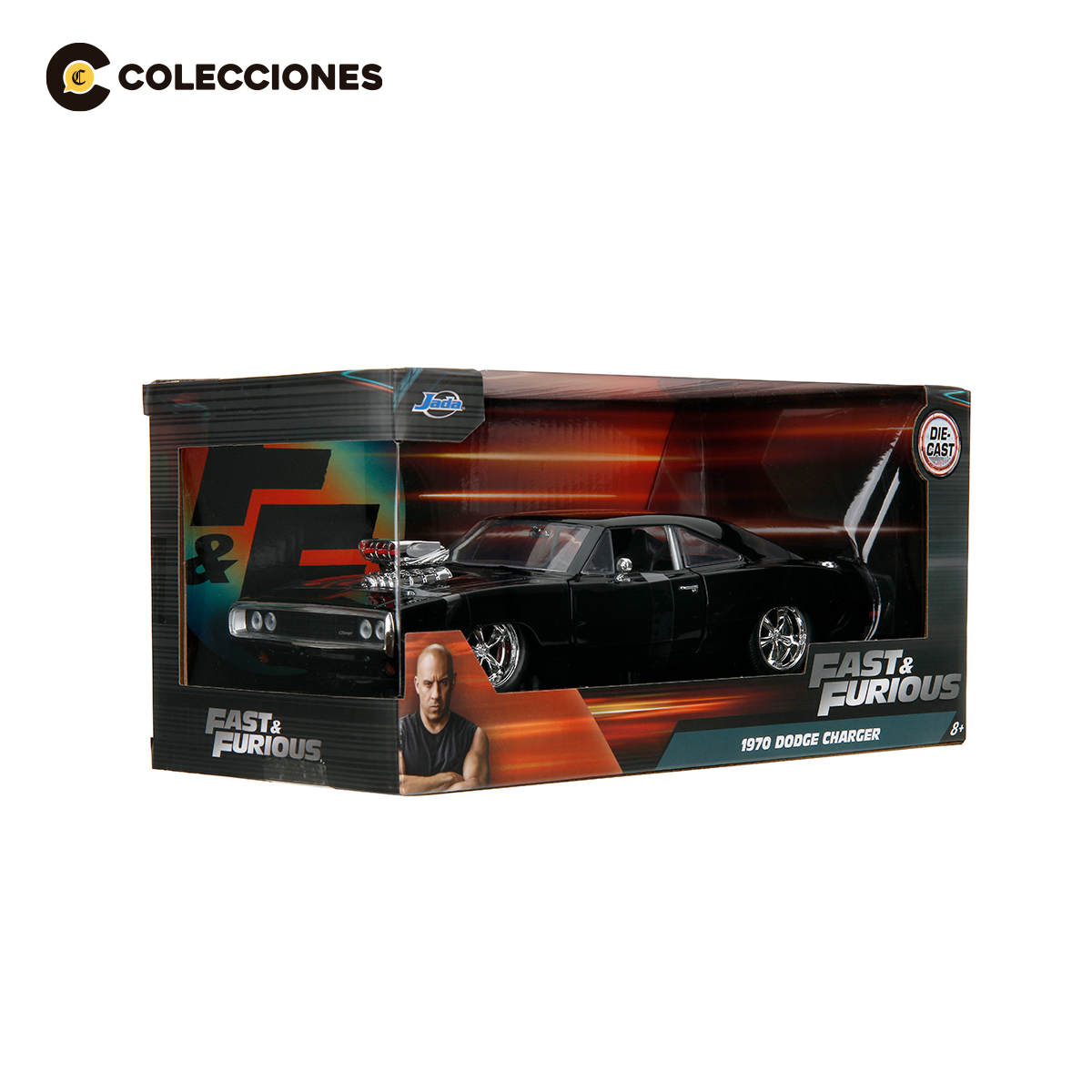 Dodge Charger de Dom Jada 1:24 – Fast & Furious 9 - 3