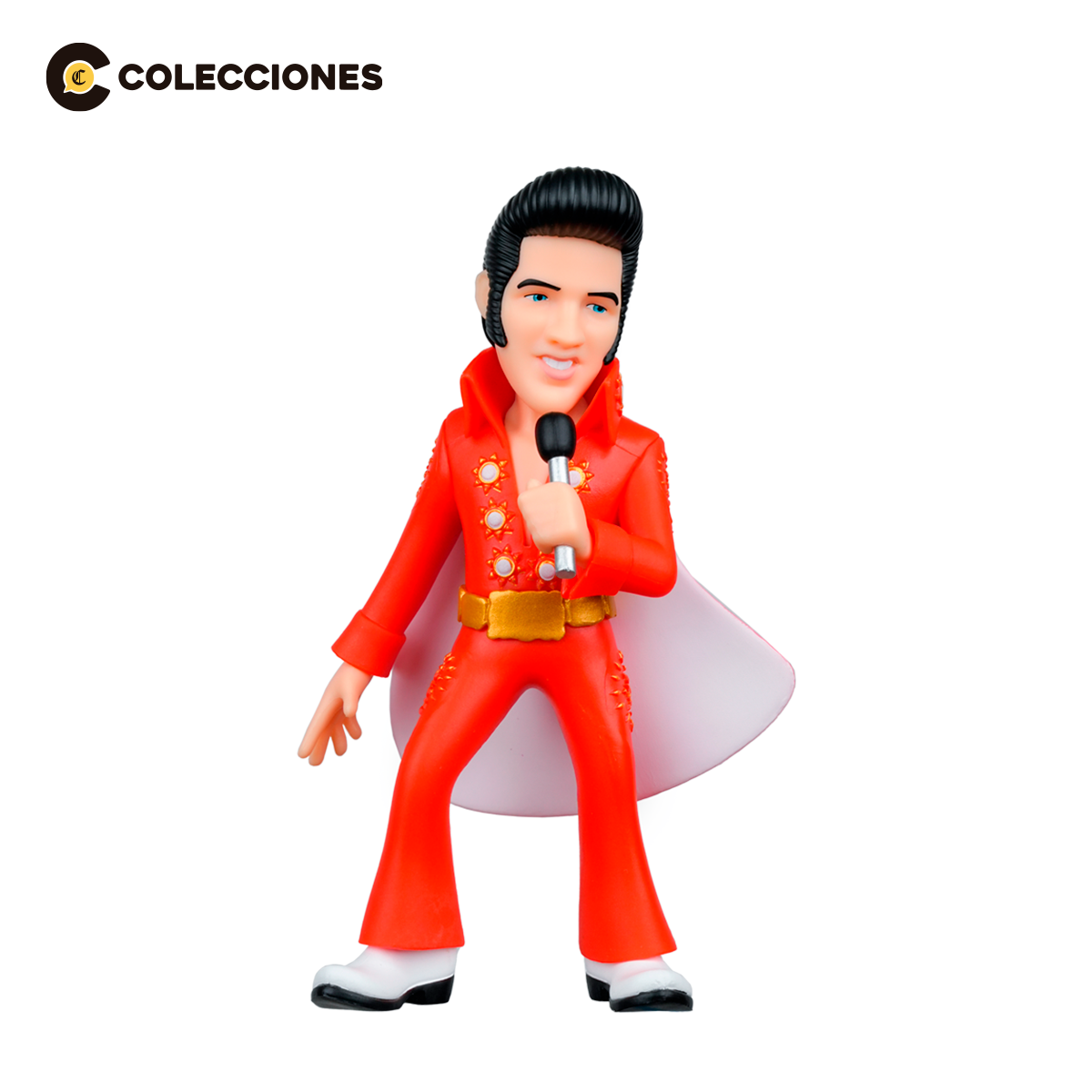 Elvis Presley Red Cloak – Figura Coleccionable + Revista | Leyendas de la Música - 1