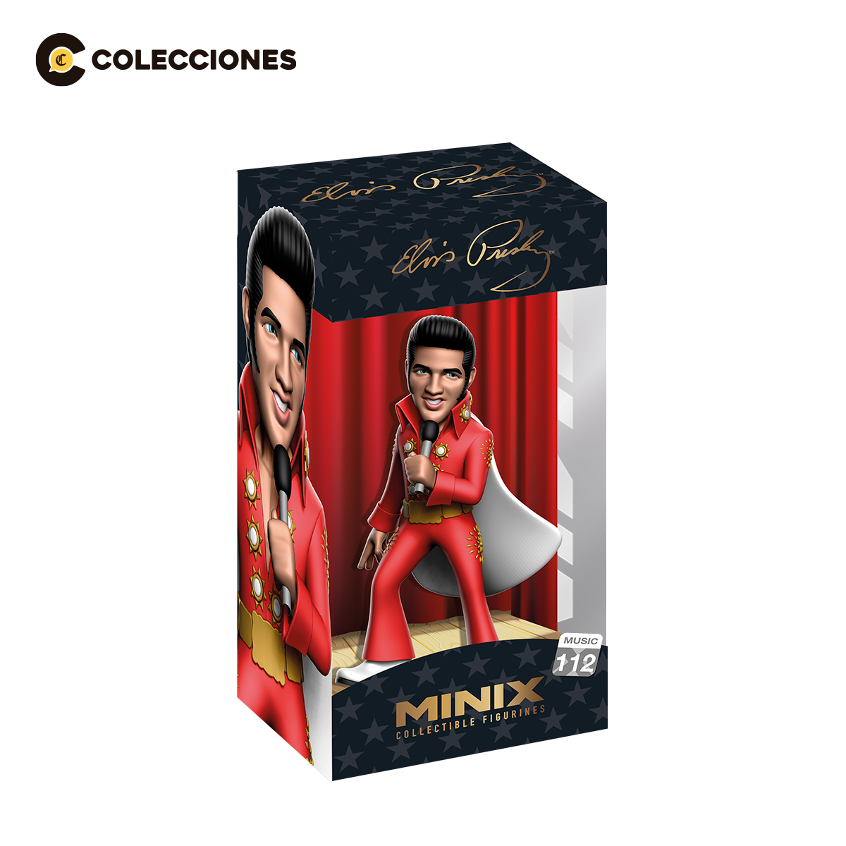 Elvis Presley Red Cloak – Figura Coleccionable + Revista | Leyendas de la Música - 3