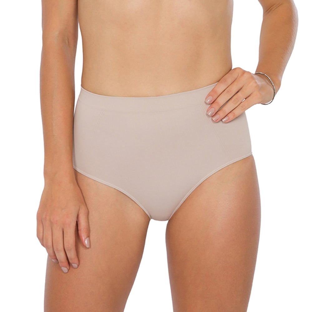 CALZÓN CAFFARENA ABDOMEN MODELANTE CINTURA MEDIA PL50071 - 1
