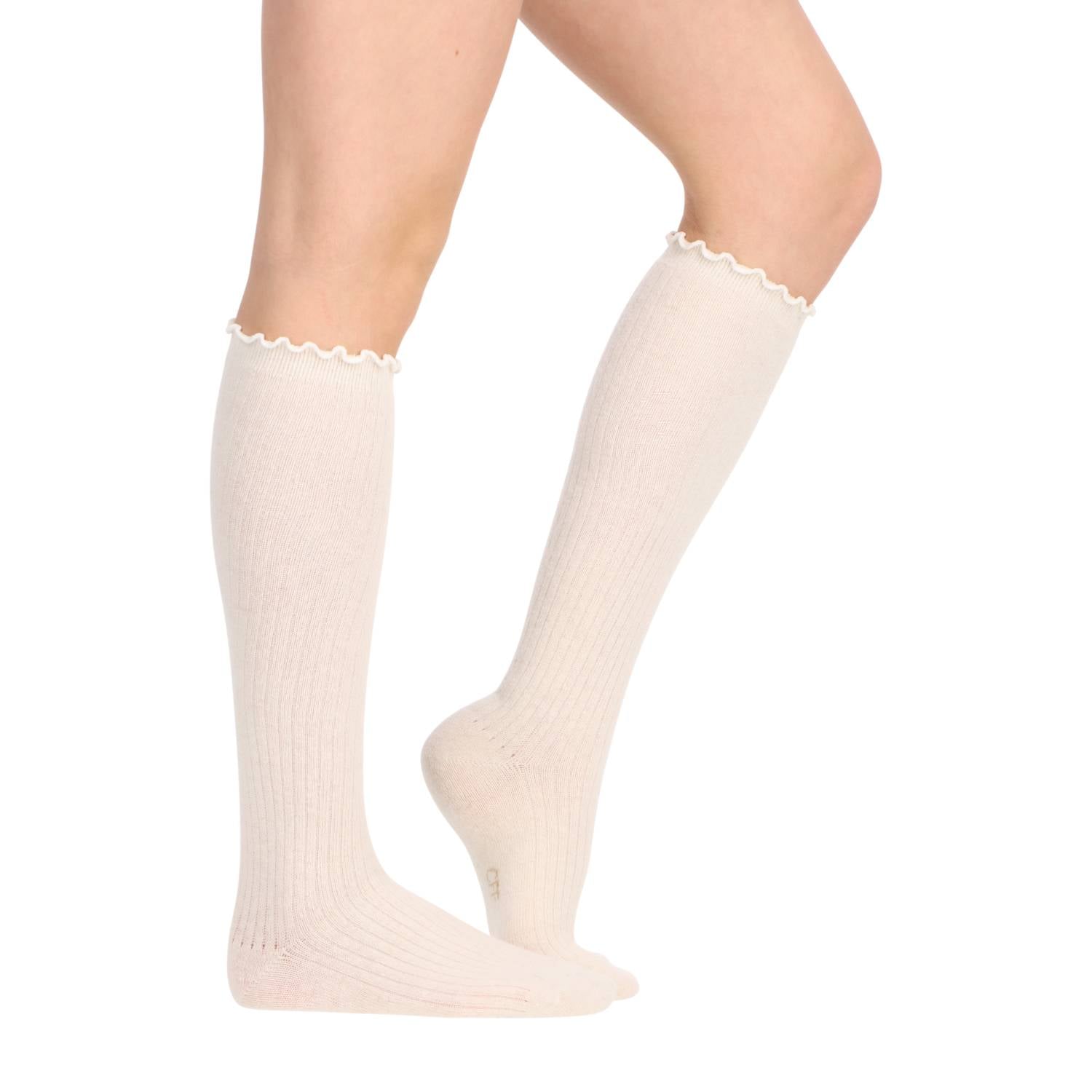 MEDIAS CAFFARENA LARGO ANGORA PACK 2 22051 - 2