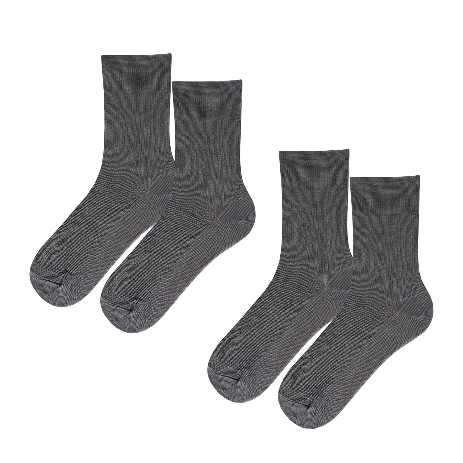 MEDIAS CORTAS CAFFARENA BAMBÚ ESCOLAR PACK 2 21507 - 1