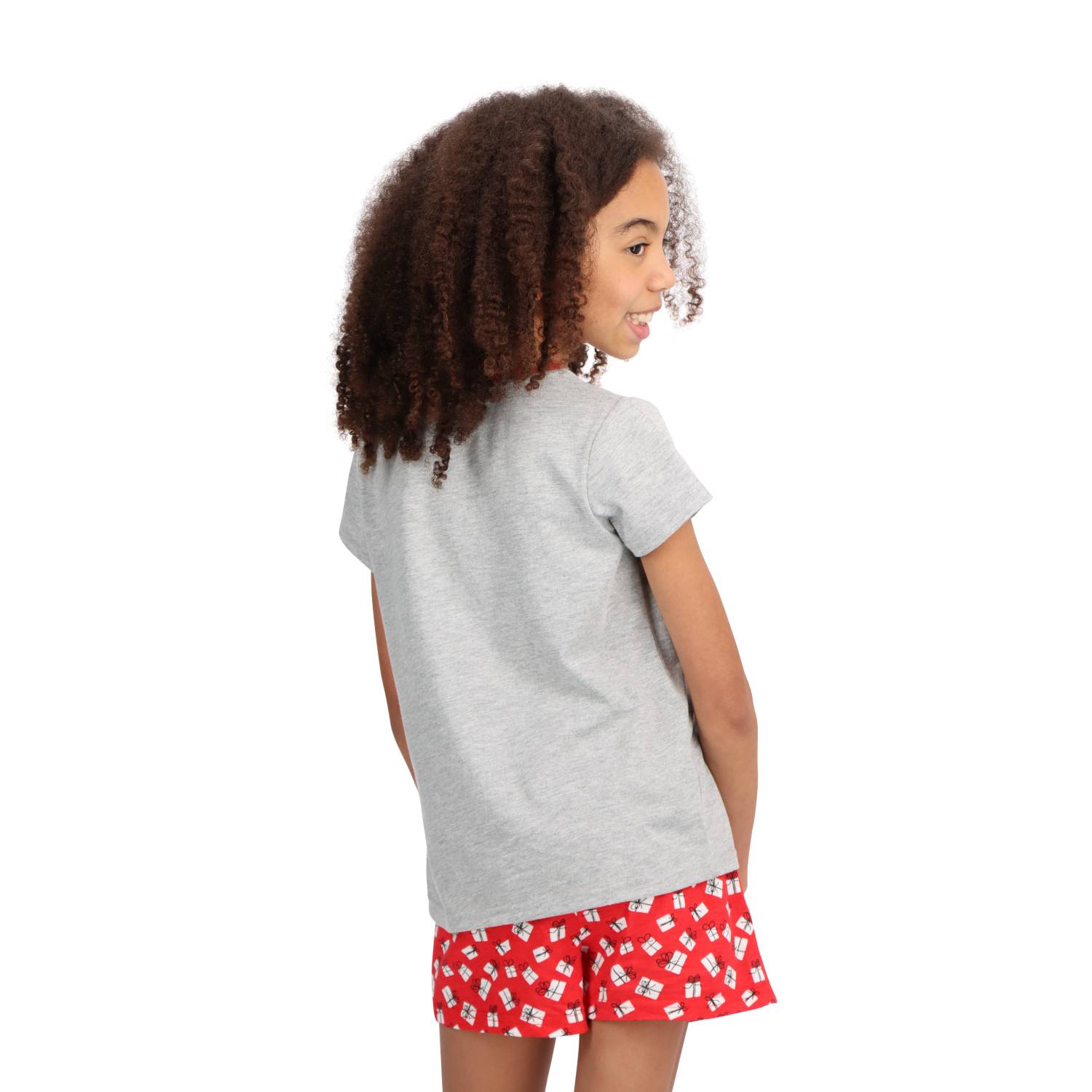 PIJAMA CORTO NIÑA ALGODÓN NAVIDAD 30924 - 2
