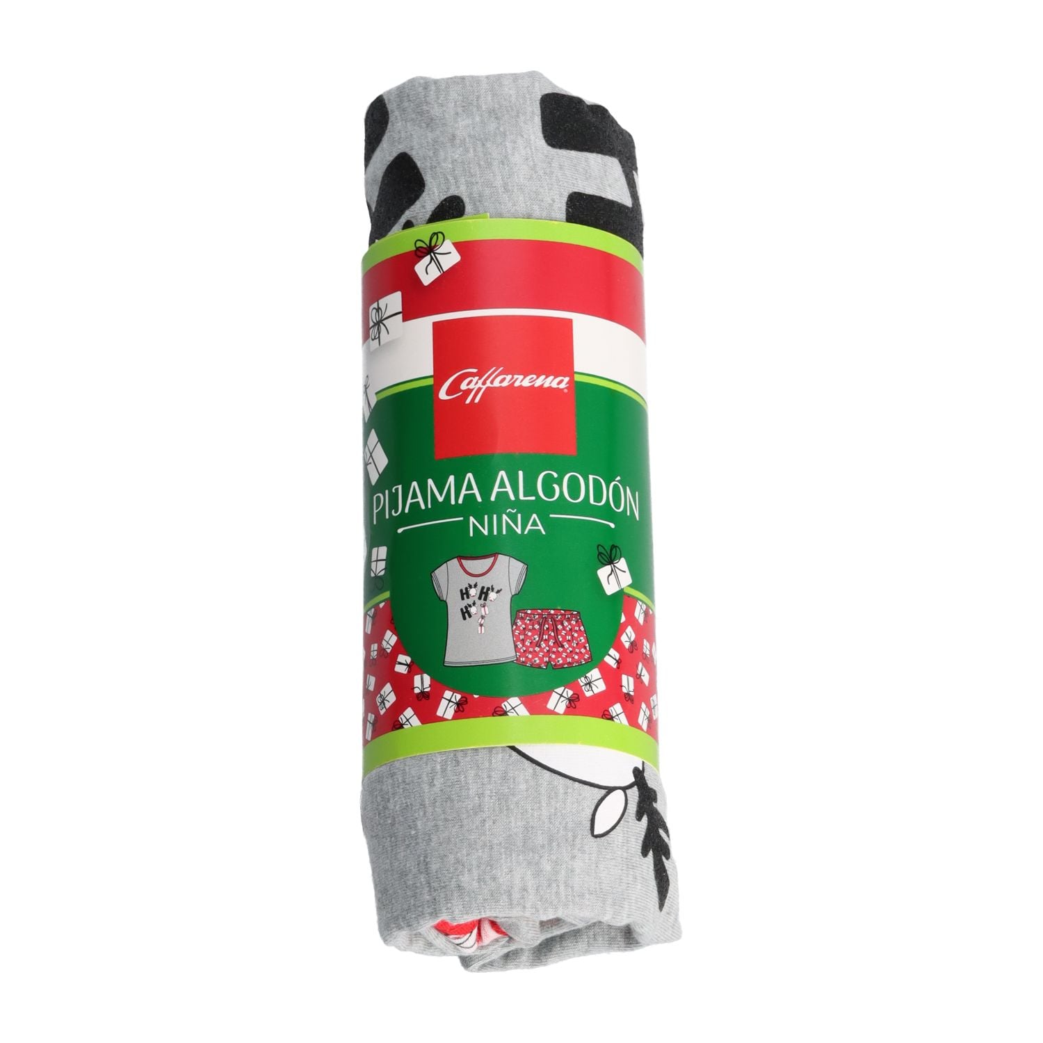 PIJAMA CORTO NIÑA ALGODÓN NAVIDAD 30924 - 3