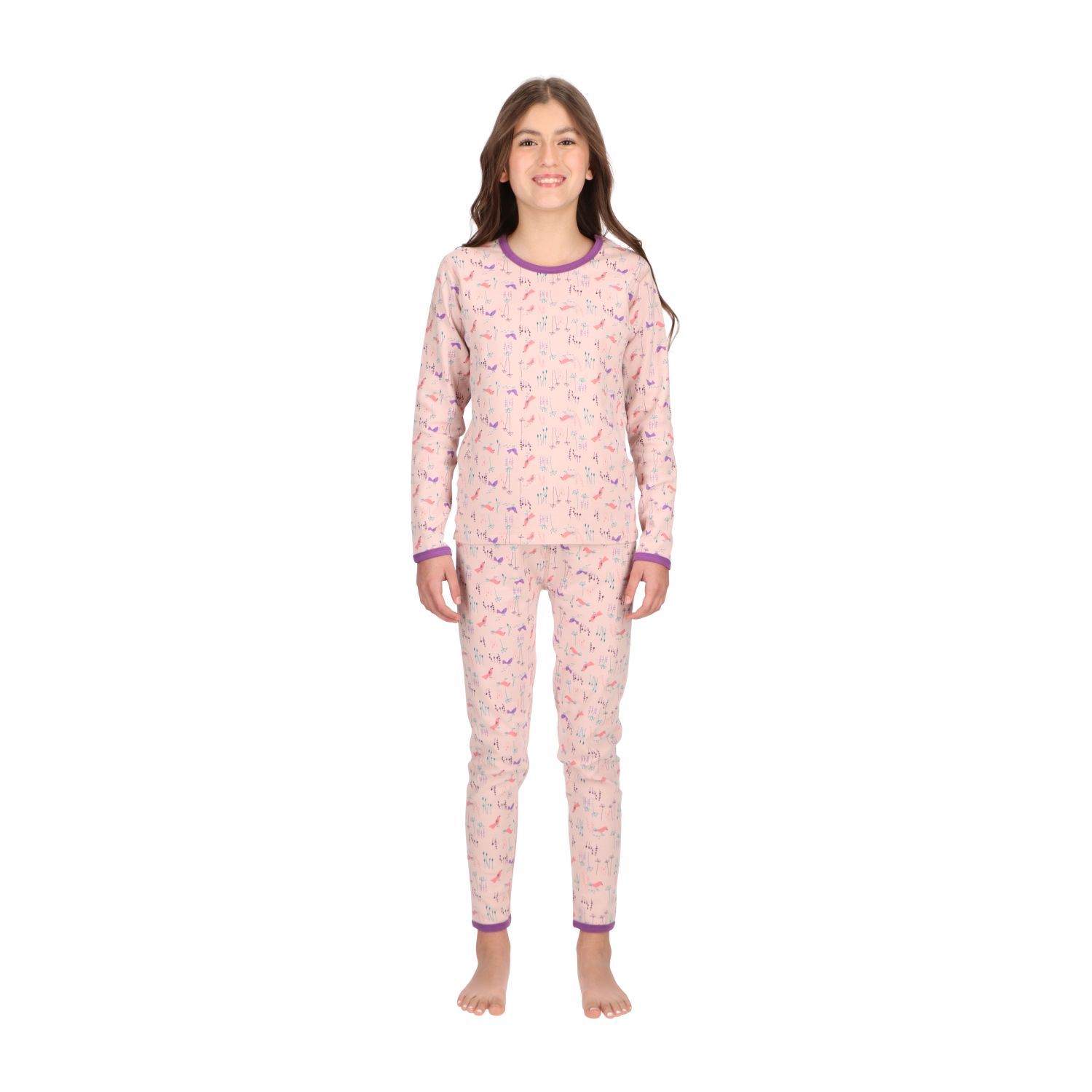 PIJAMA ALGODÓN INFANTIL ACANALADO 31022 - 1