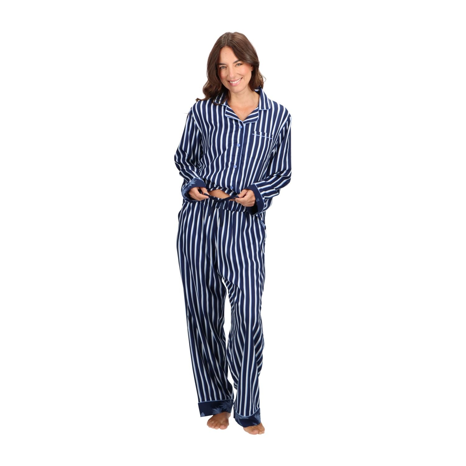PIJAMA VISCOSA CAMISERO CAFFARENA 31009 - 3