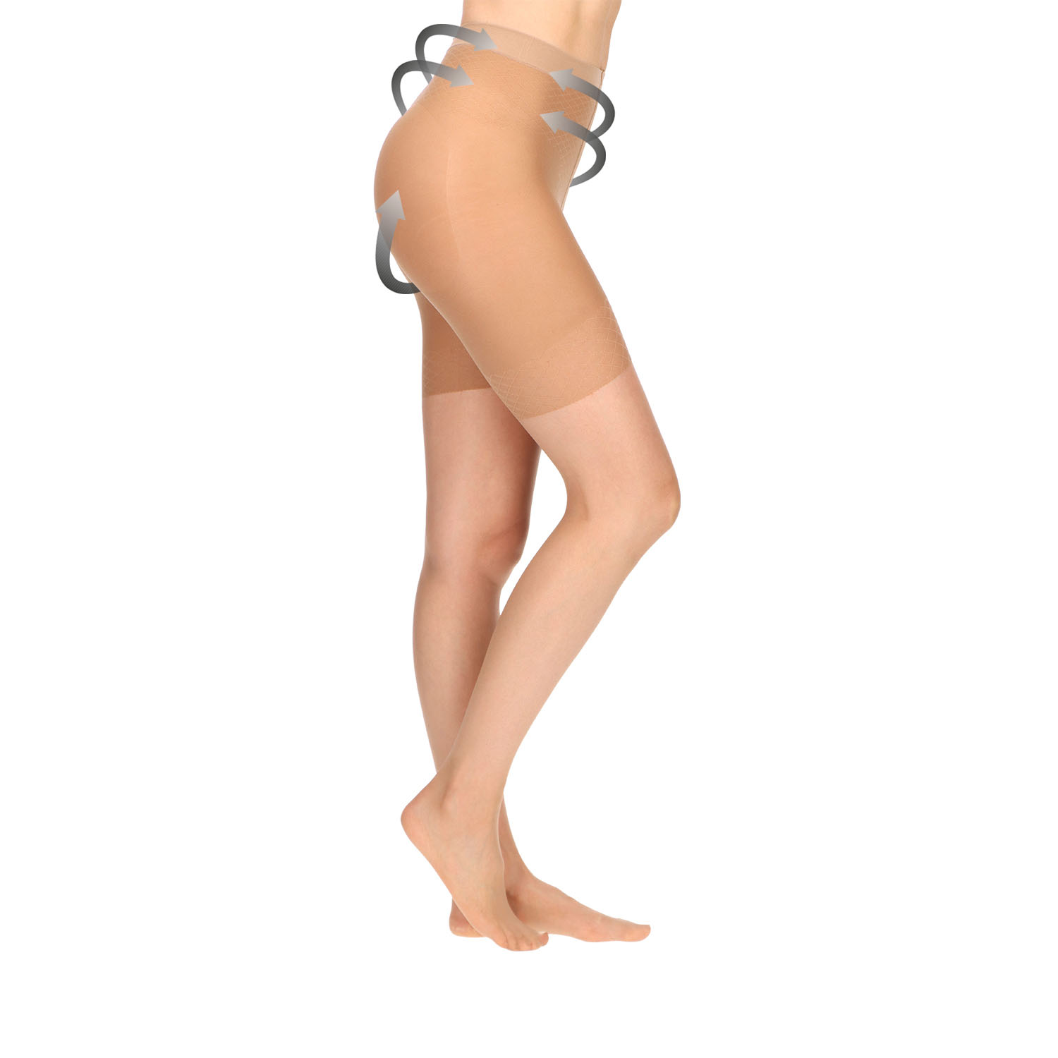 PANTY PUSH UP CON EFECTO REDUCTOR 1309 - 1