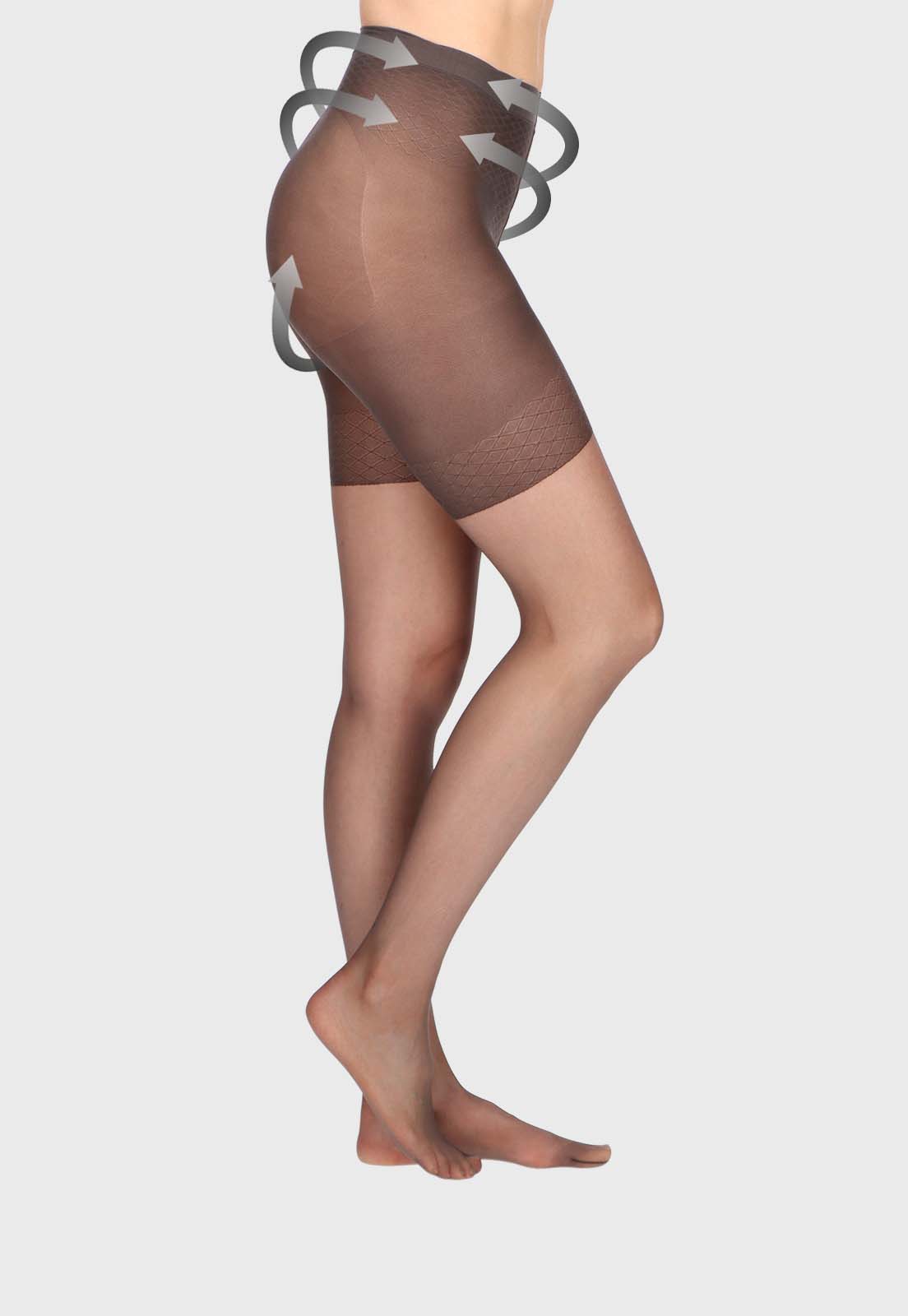 PANTY PUSH UP CAFFARENA CON EFECTO REDUCTOR 1309 - 1