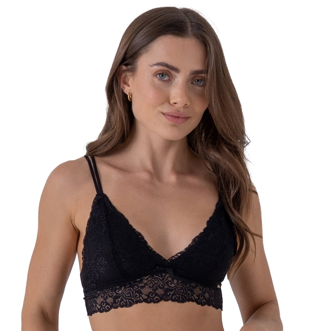 BRALETTE ENCAJE SIN COPA 82059 - 1