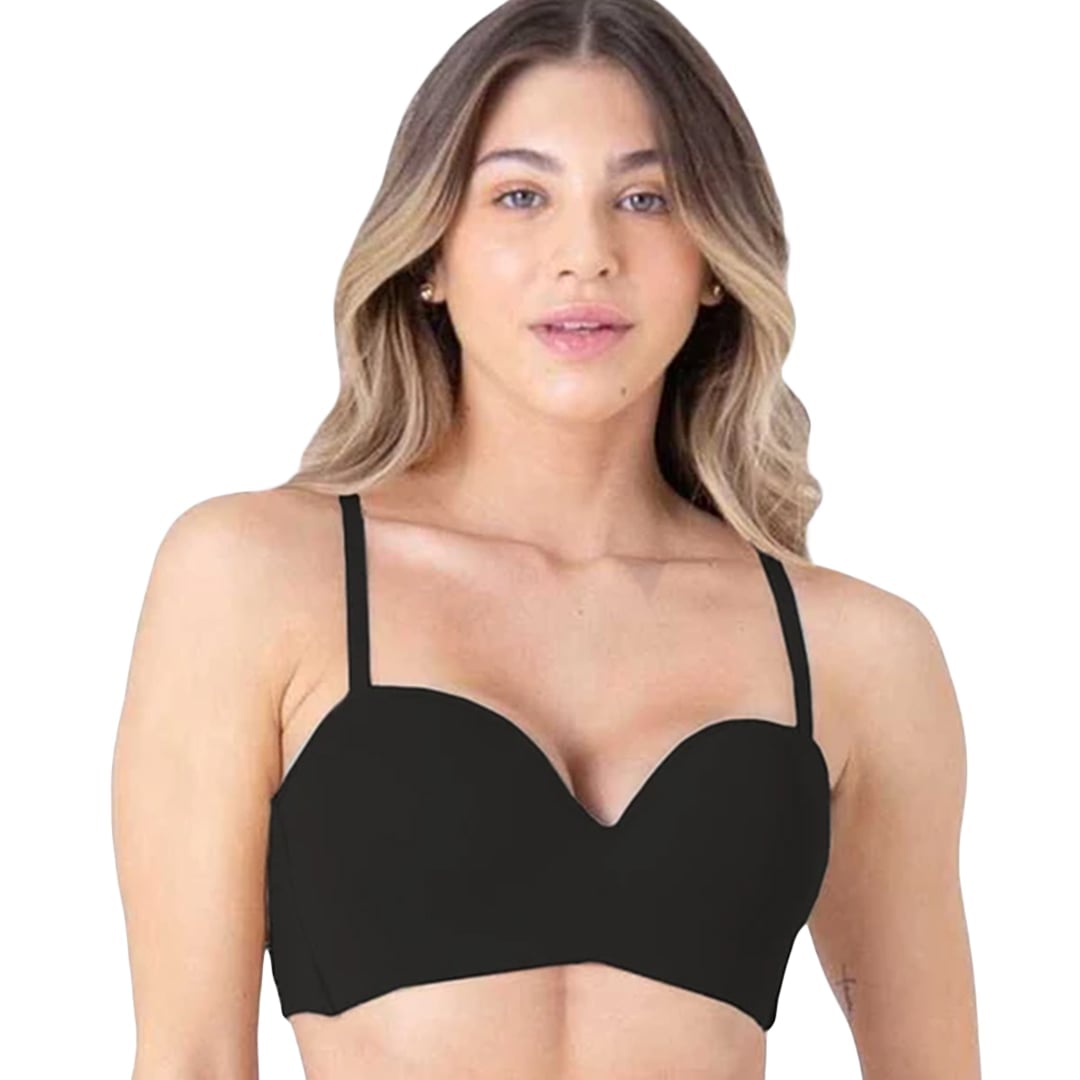 SOSTÉN STRAPLESS COPA SUAVE CON REALCE NATURAL 82462 - 1