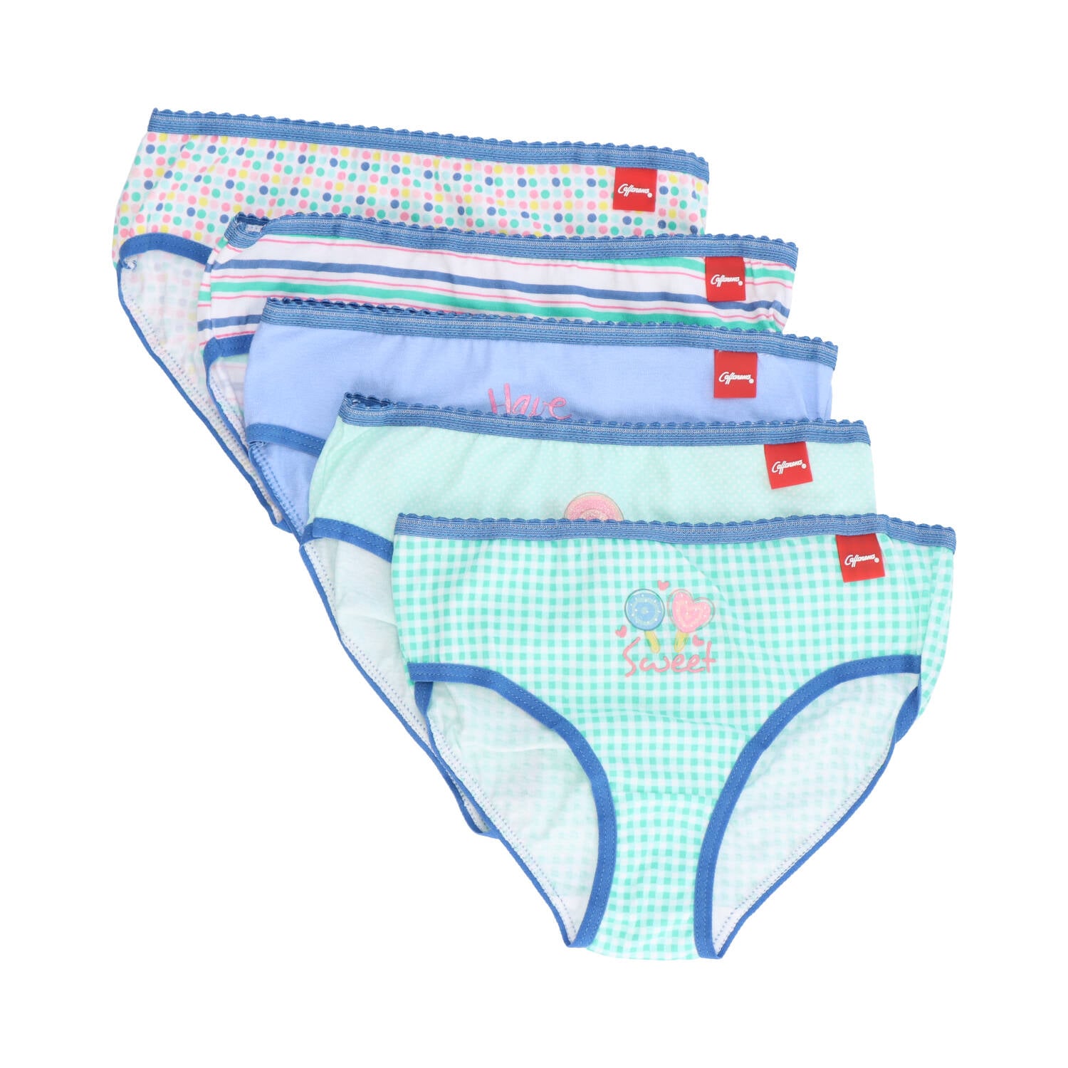 BIKINI NIÑA ALGODÓN PACK 5 40178 - 1