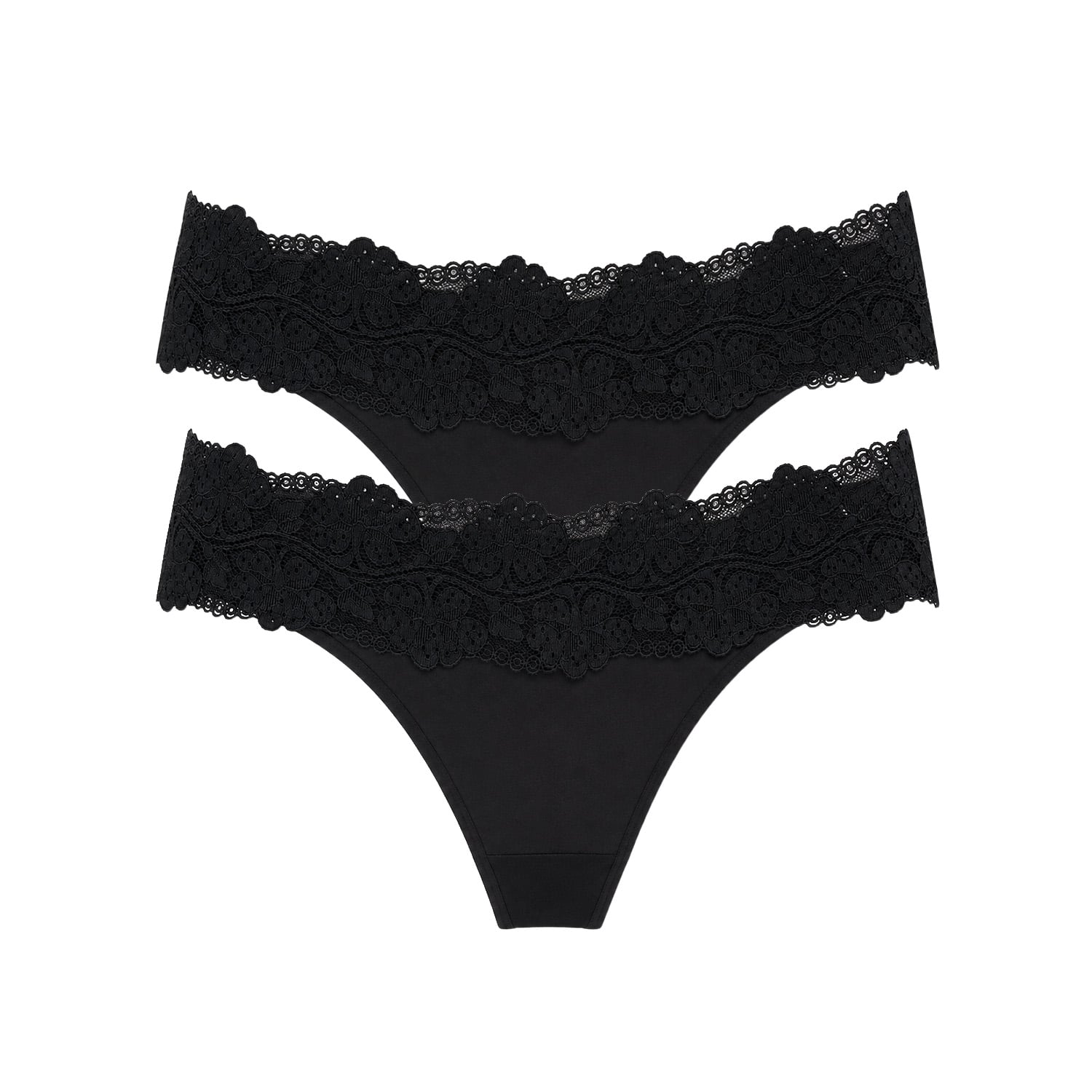 PACK DE 2 COLALESS ENCAJE 6119 - 1