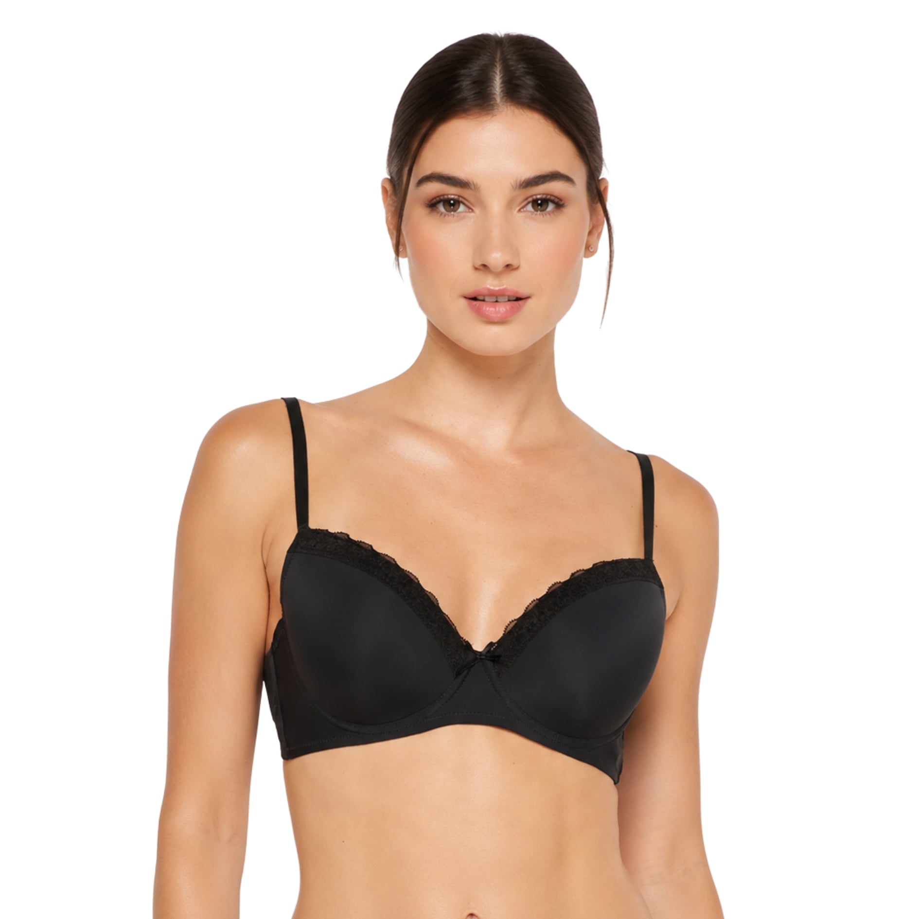 SOSTÉN CAFFARENA PUSH UP SOFT MICROFIBRA ENCAJE 8203000P1 - 1