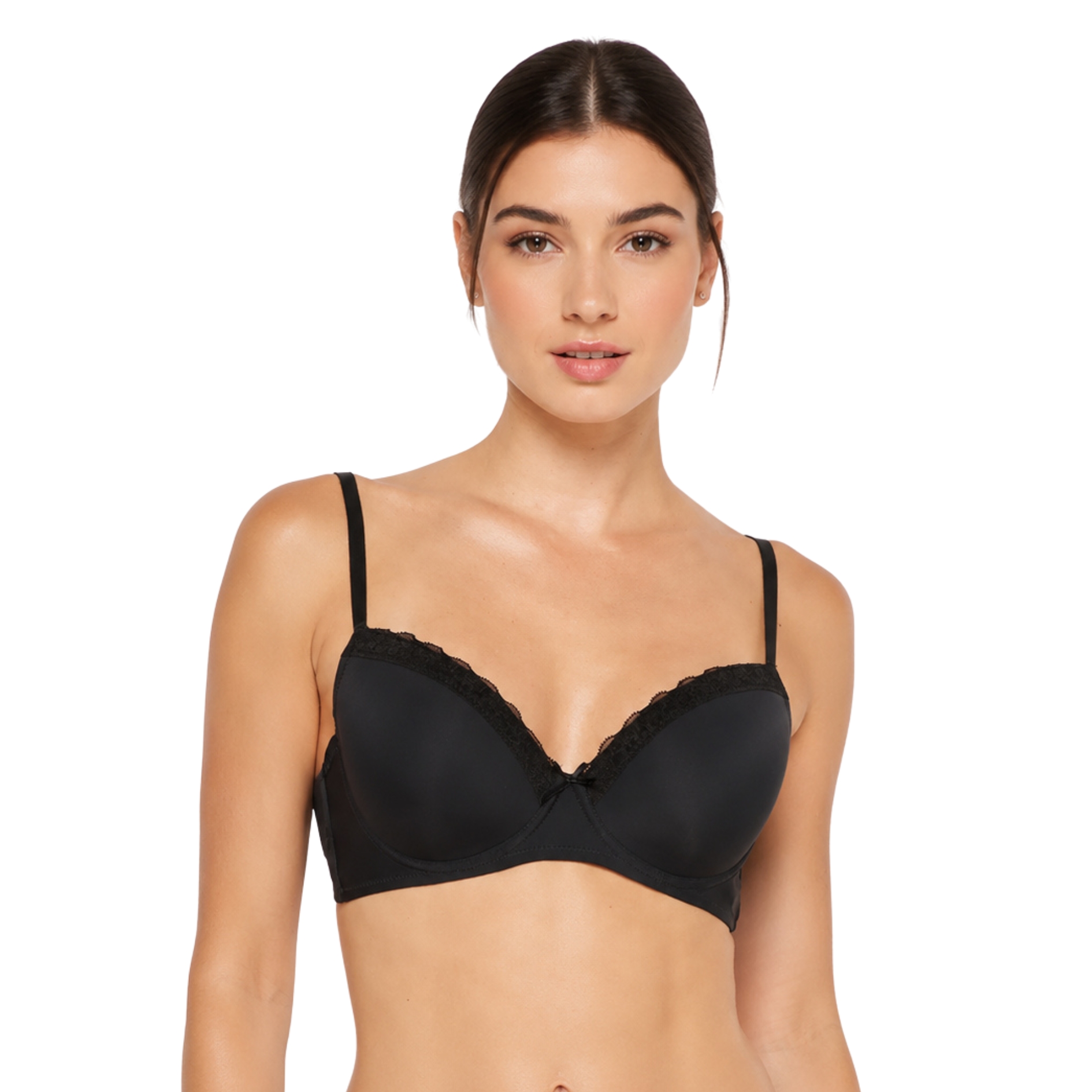 SOSTÉN CAFFARENA PUSH UP SOFT MICROFIBRA ENCAJE 8203000P1 - 1
