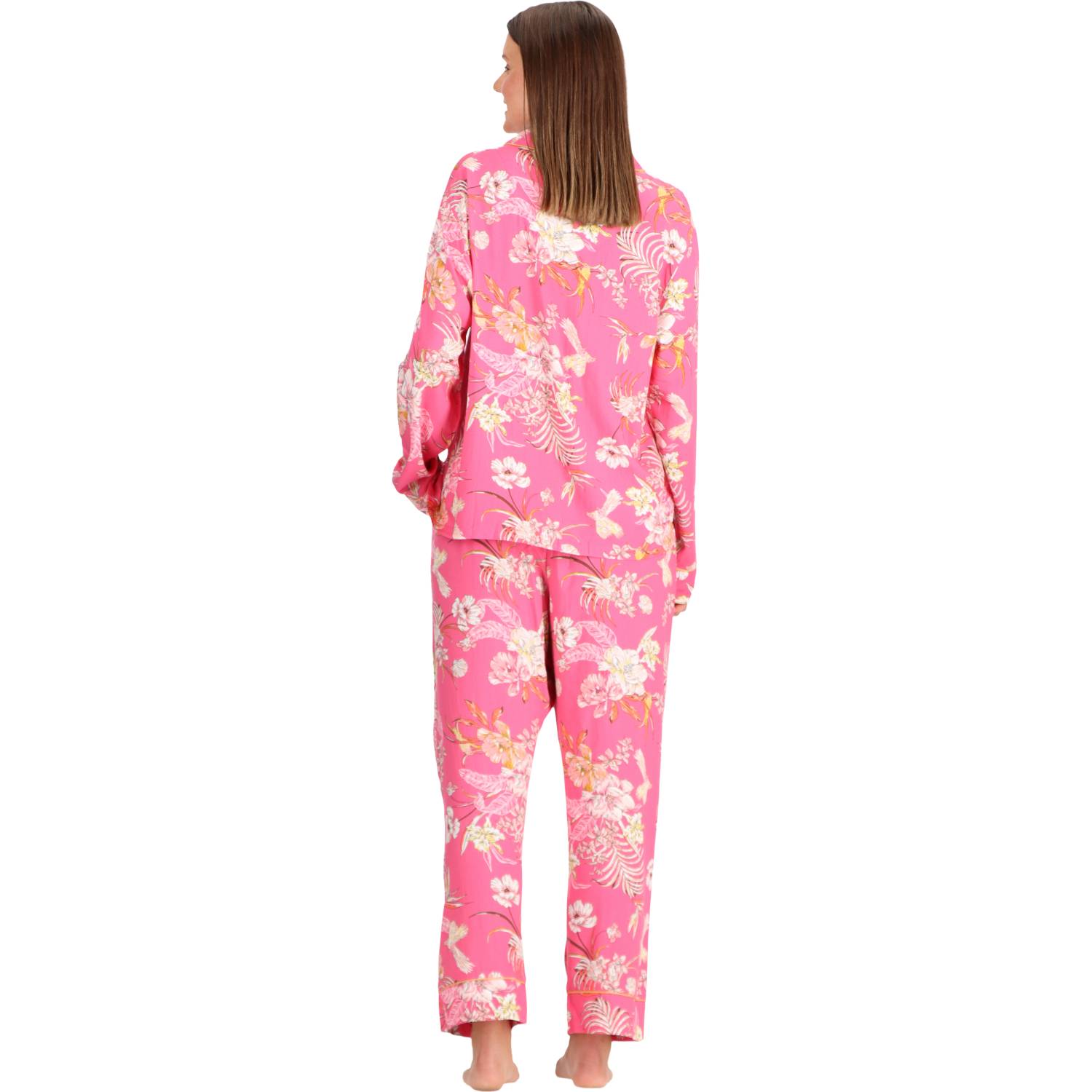PIJAMA CAFFARENA LARGO CAMISERO VISCOSA 31045 - 2