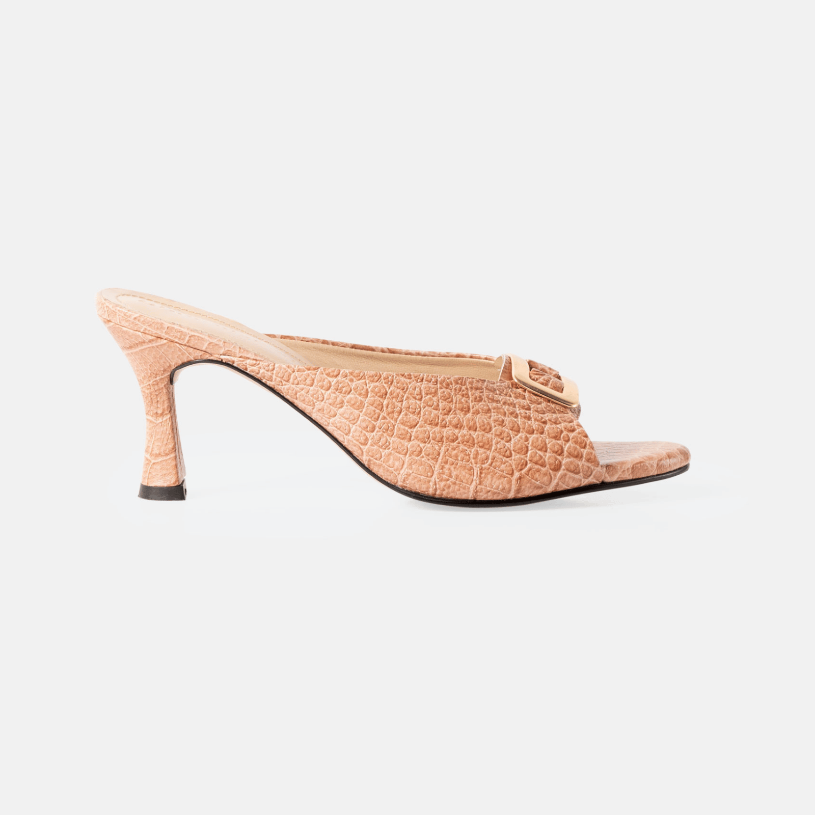 SANDALIA TESS-70 CUERO NUDE ELEGANTE - 1