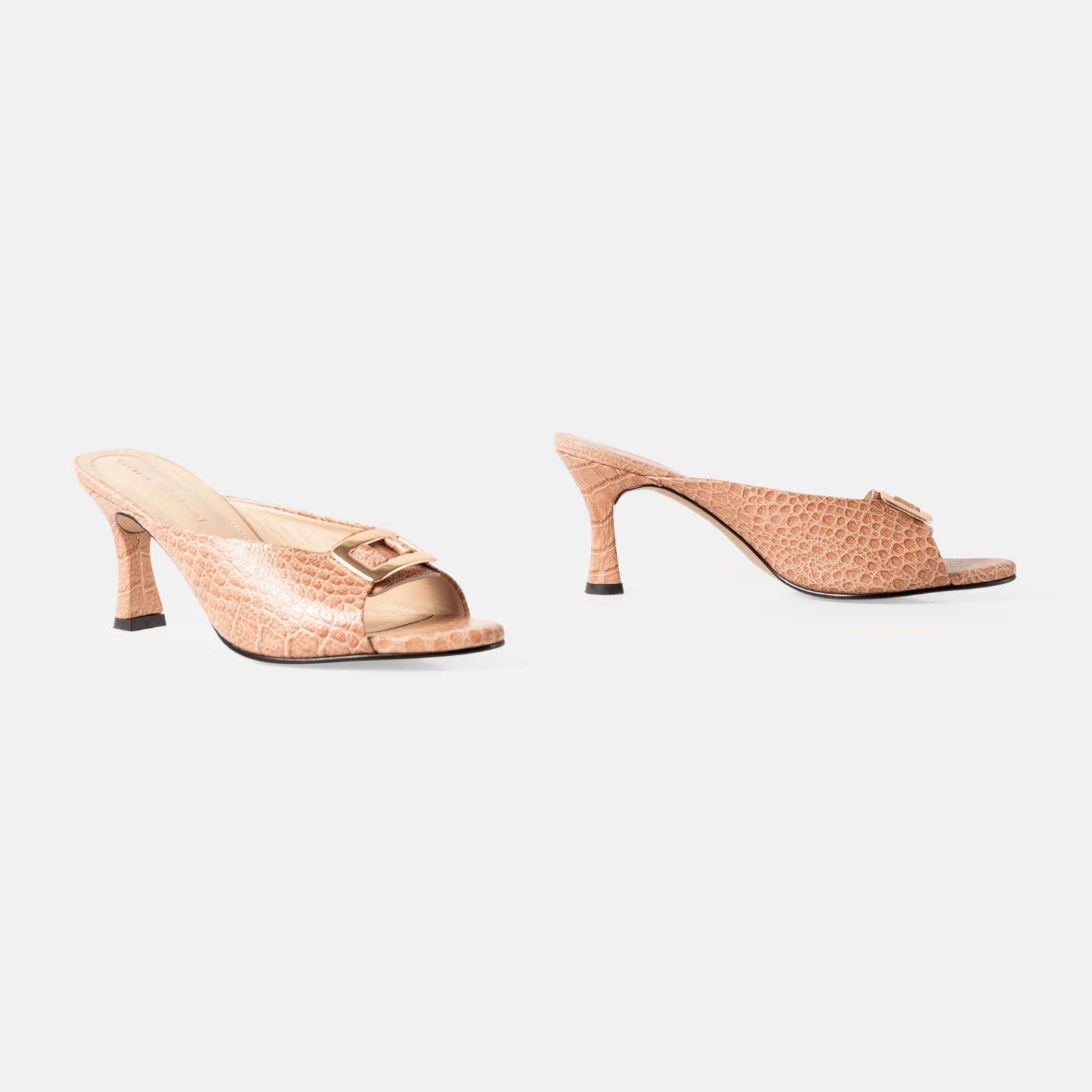 SANDALIA TESS-70 CUERO NUDE ELEGANTE - 4