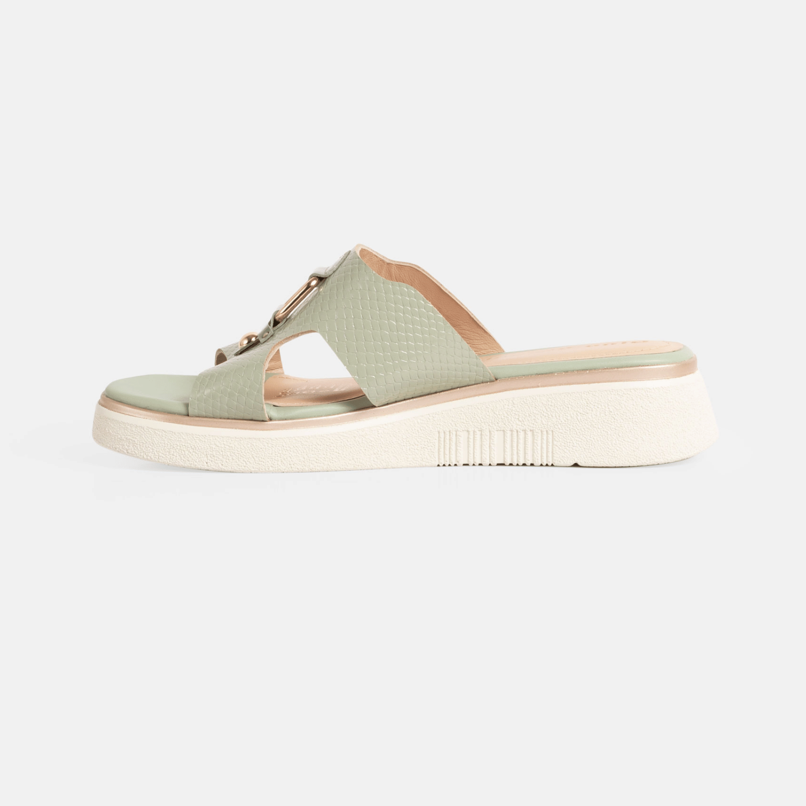 SANDALIA BRUNA CUERO MENTA - 3