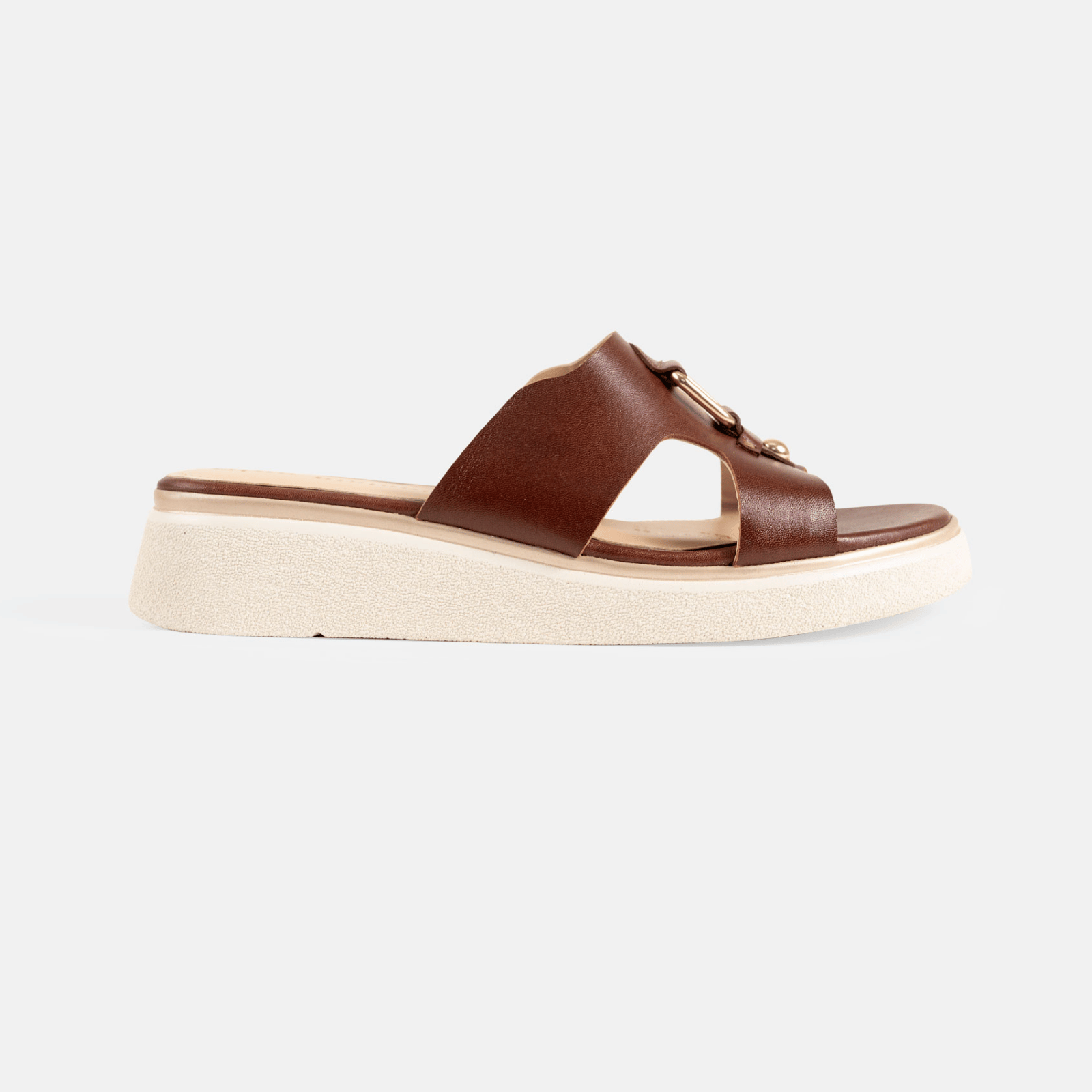 SANDALIA BRUNA CUERO TOFFE - 1