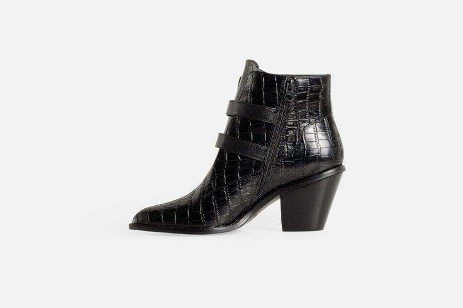 BOTINES MUJER CUERO BIGIONI AMELIA NEGRO - 3