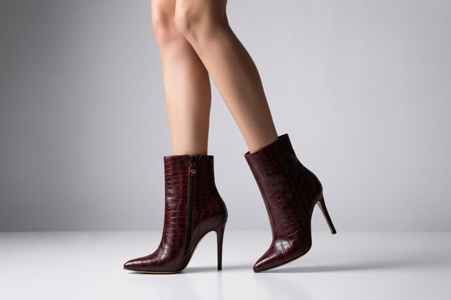BOTINES MUJER CUERO BIGIONI AISHA BURDEO - 2