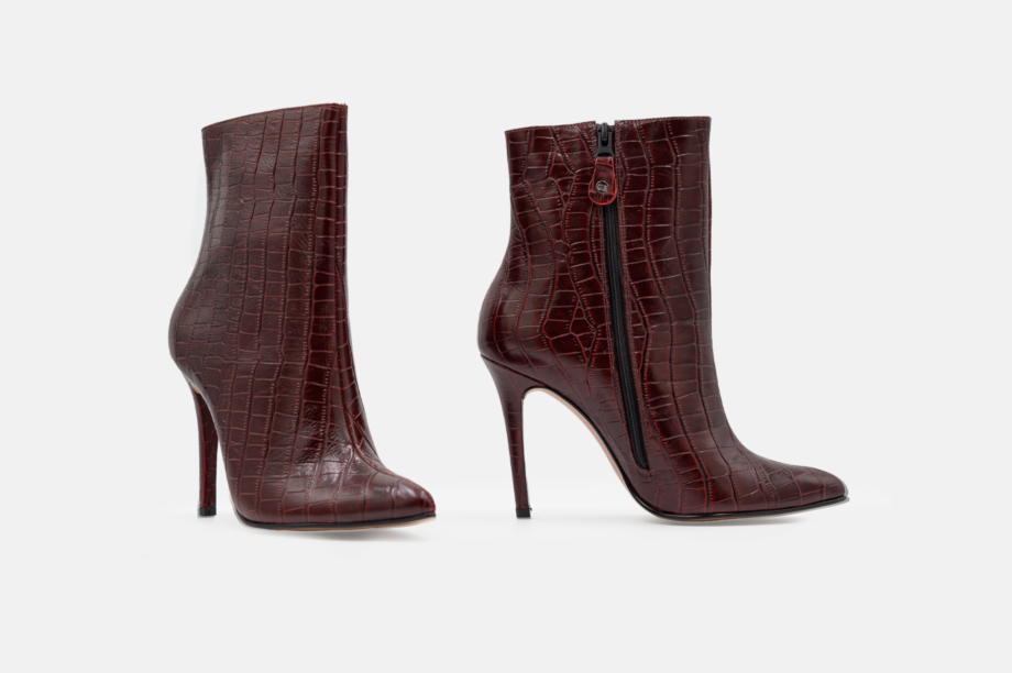 BOTINES MUJER CUERO BIGIONI AISHA BURDEO - 4