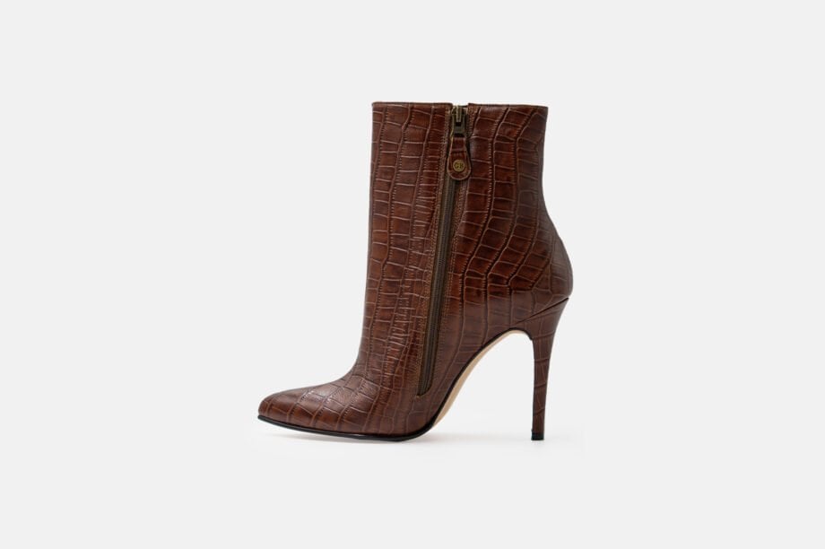 BOTINES MUJER CUERO BIGIONI AISHA CARAMELO - 3