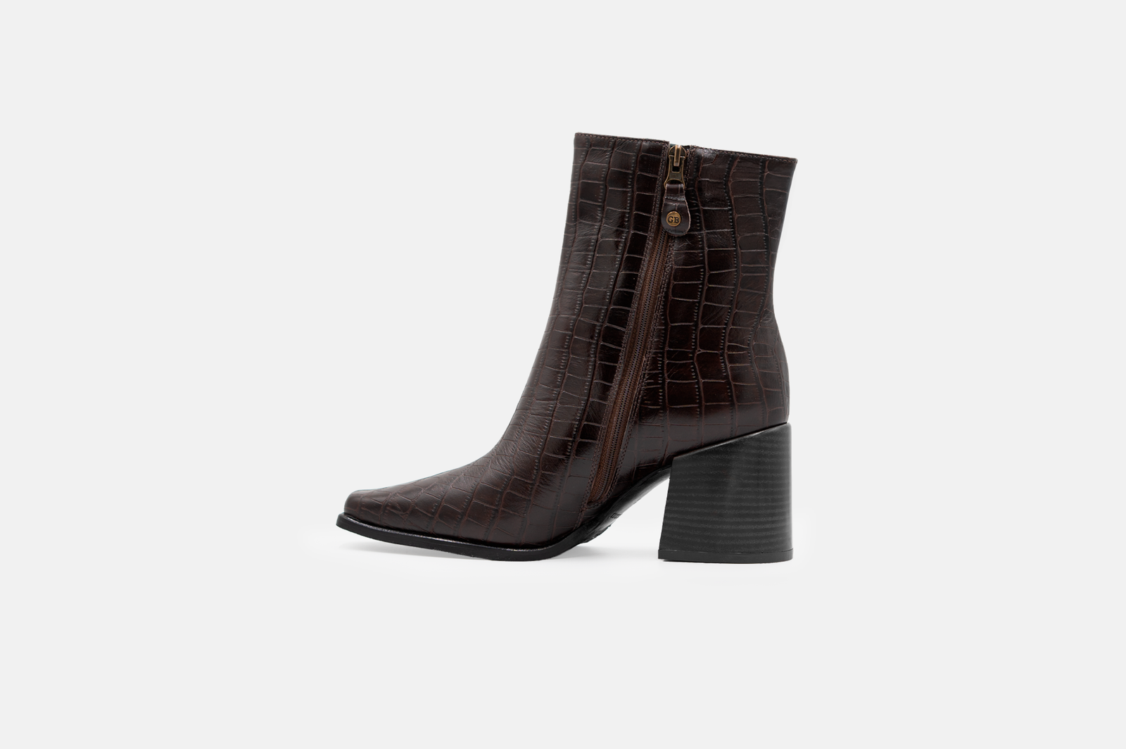 BOTINES MUJER CUERO BIGIONI GIORGIA CAFÉ OSCURO - 3