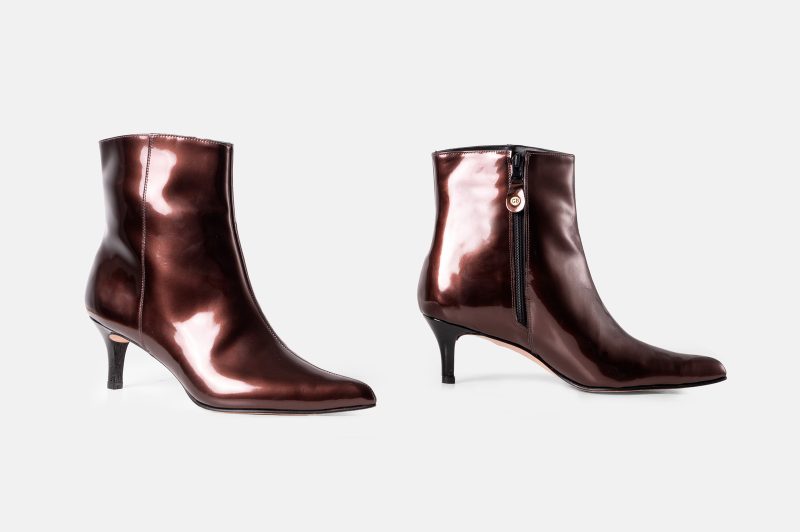 BOTINES MUJER CUERO BIGIONI MARGA BRANDY - 4