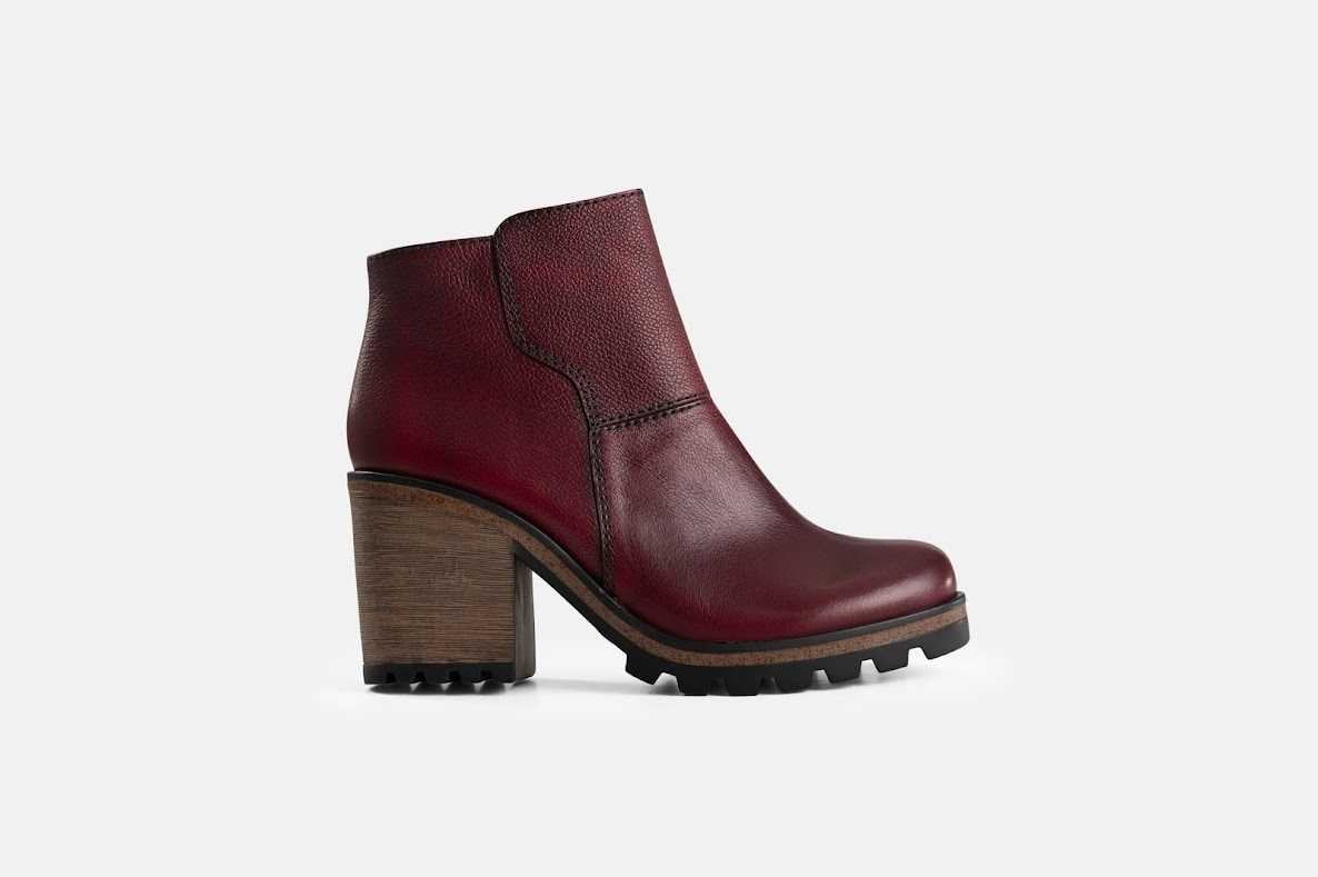 BOTIN BTPL13 ROJO MOTEADO - 1