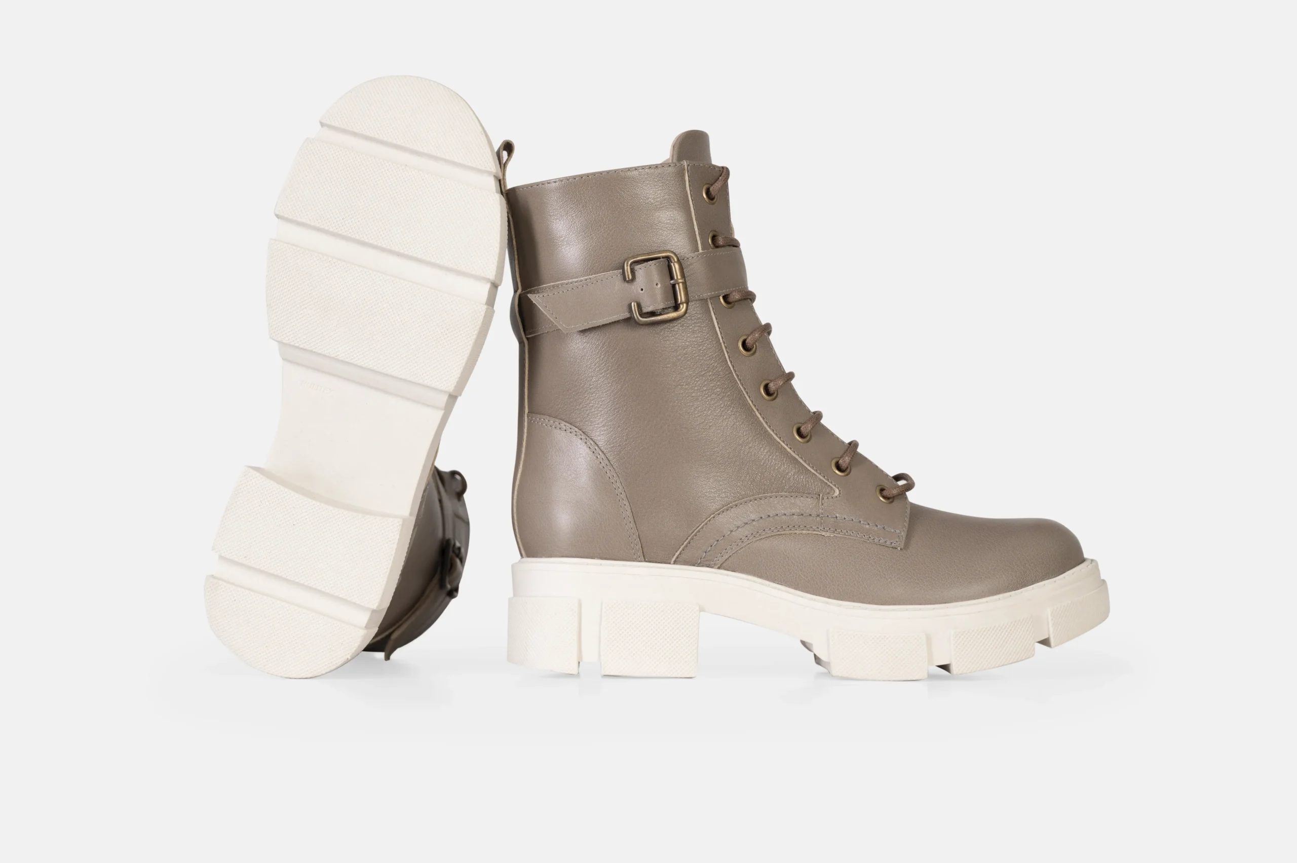 BOTINES MUJER CUERO BIGIONI HULT TOPO - 4