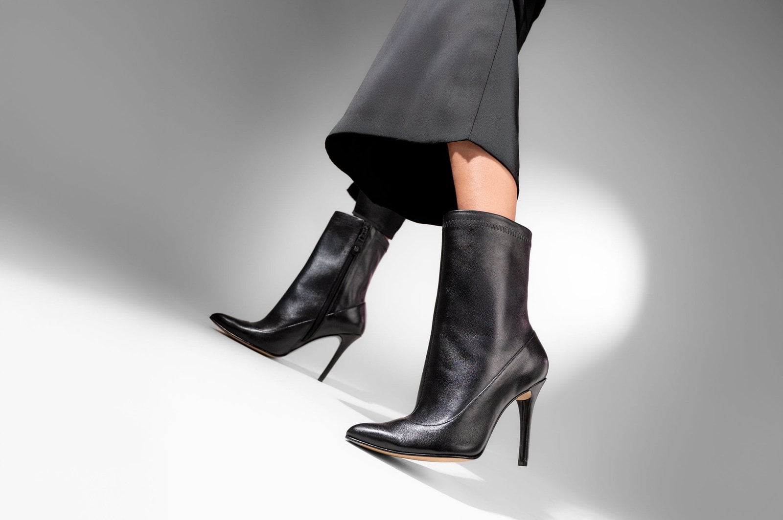 BOTIN STILETTO BT-25 NEGRO - 2