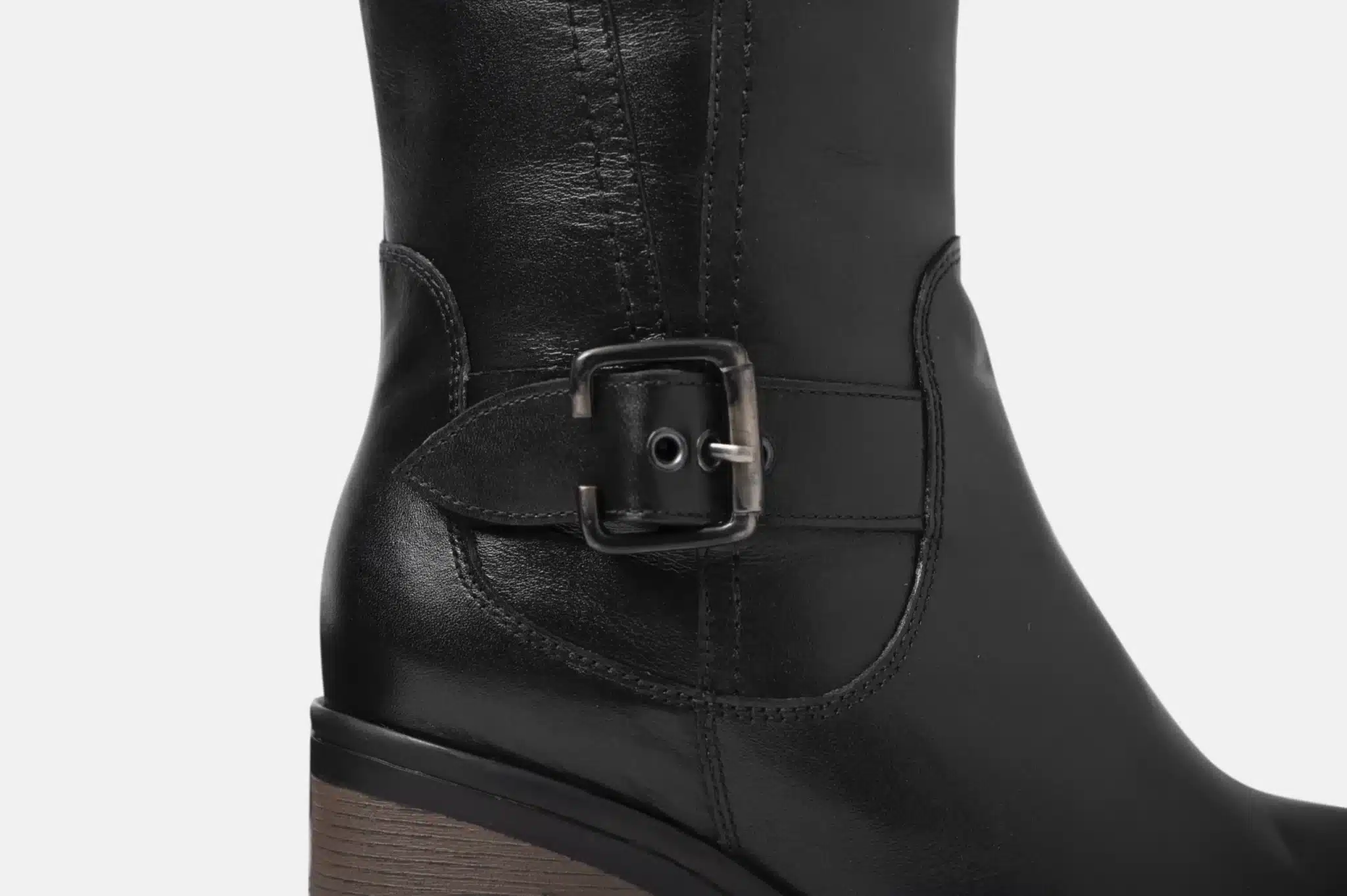 BOTAS MUJER CUERO BIGIONI MARSELLA NEGRO PLANTA TR - 3