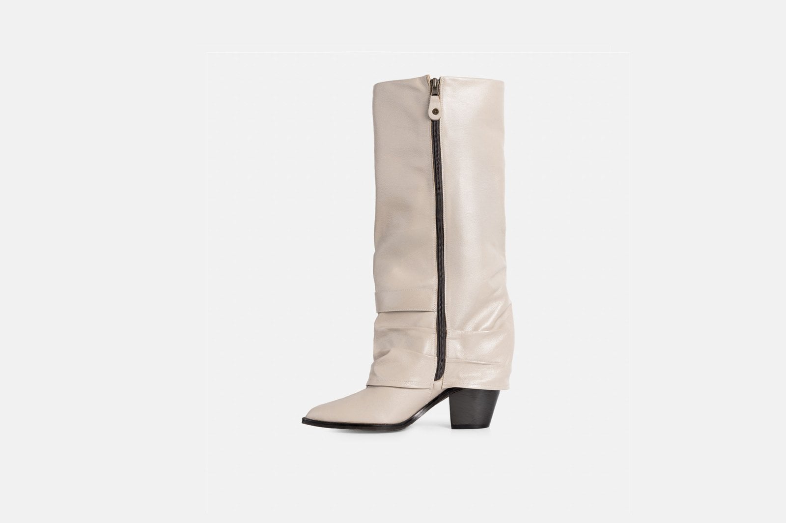 BOTAS MUJER CUERO BIGIONI MARINA OSTRA CORREAS CON HEBILLAS - 3