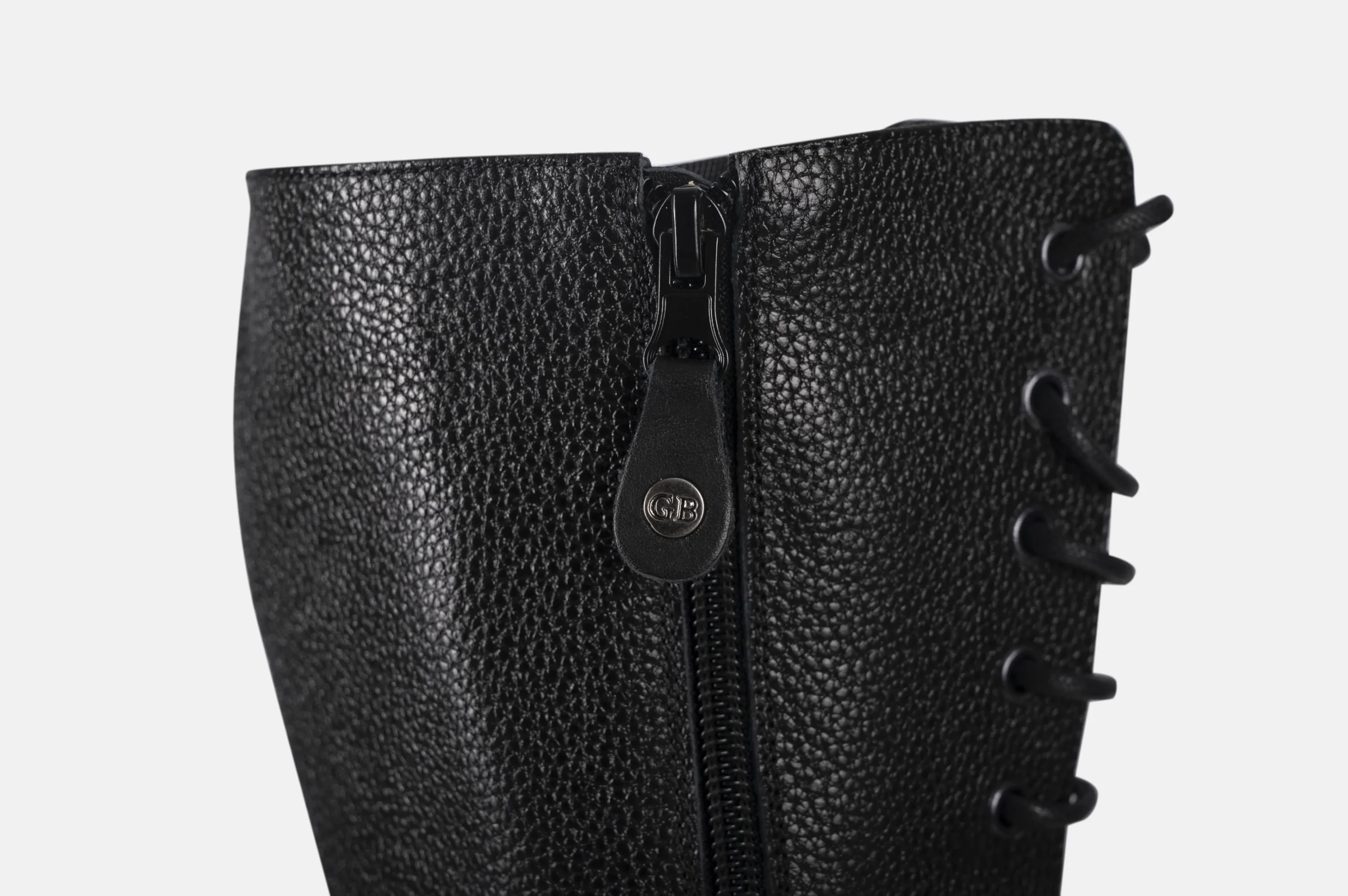 BOTAS MUJER CUERO BIGIONI PISA NEGRO ACORDONADOS - 3