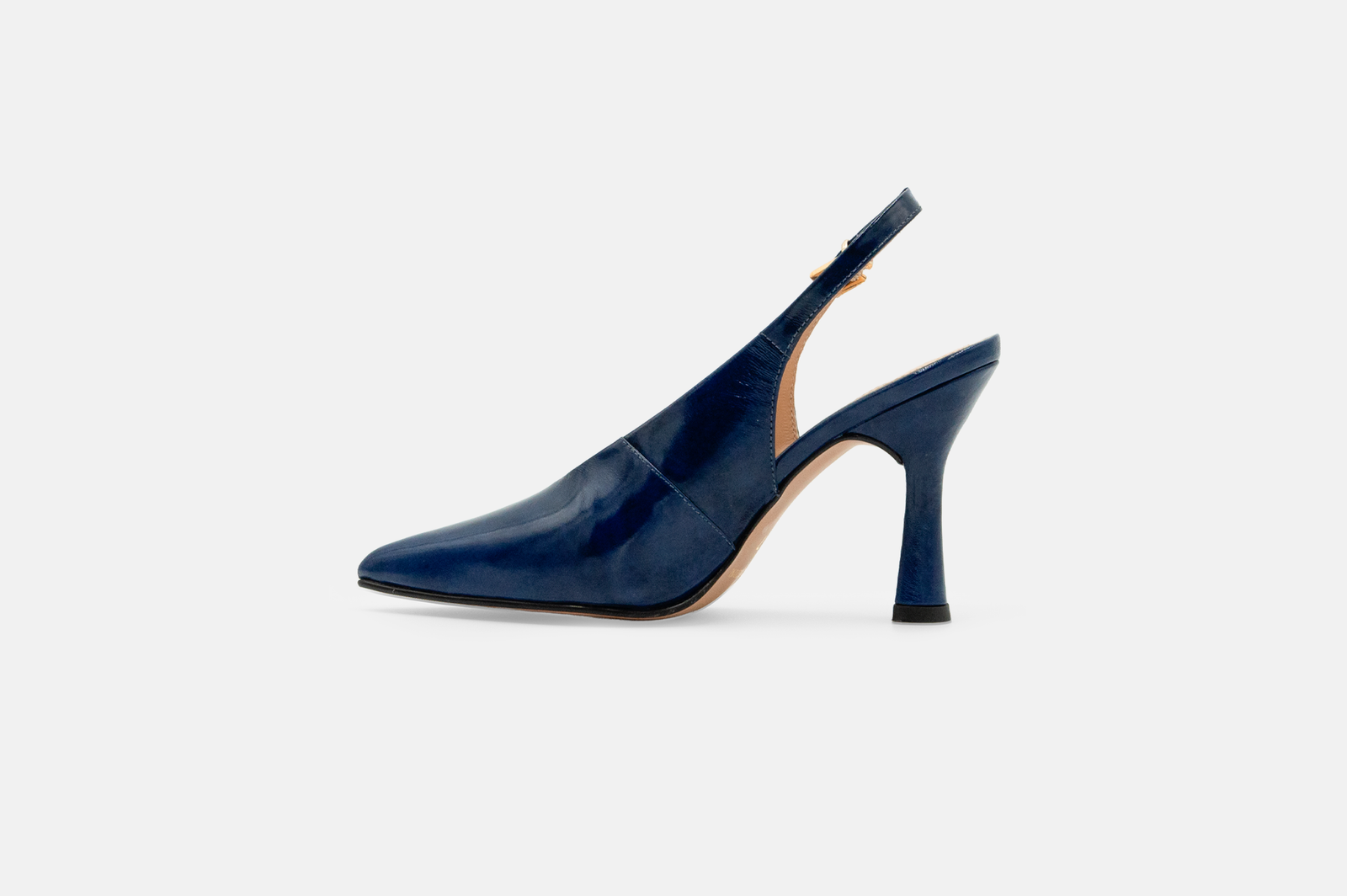 STILETTOS MED-26-90 CUERO CHAROL AZUL - 3