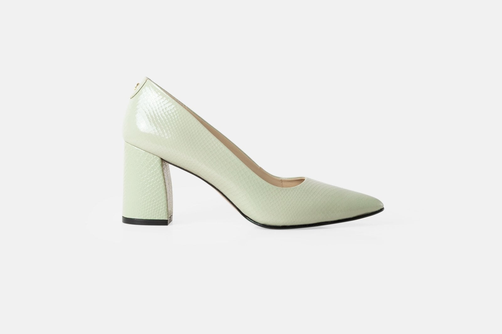 STILETTO LONDON VP16 CUERO FOLIA COLOR MENTA - 1