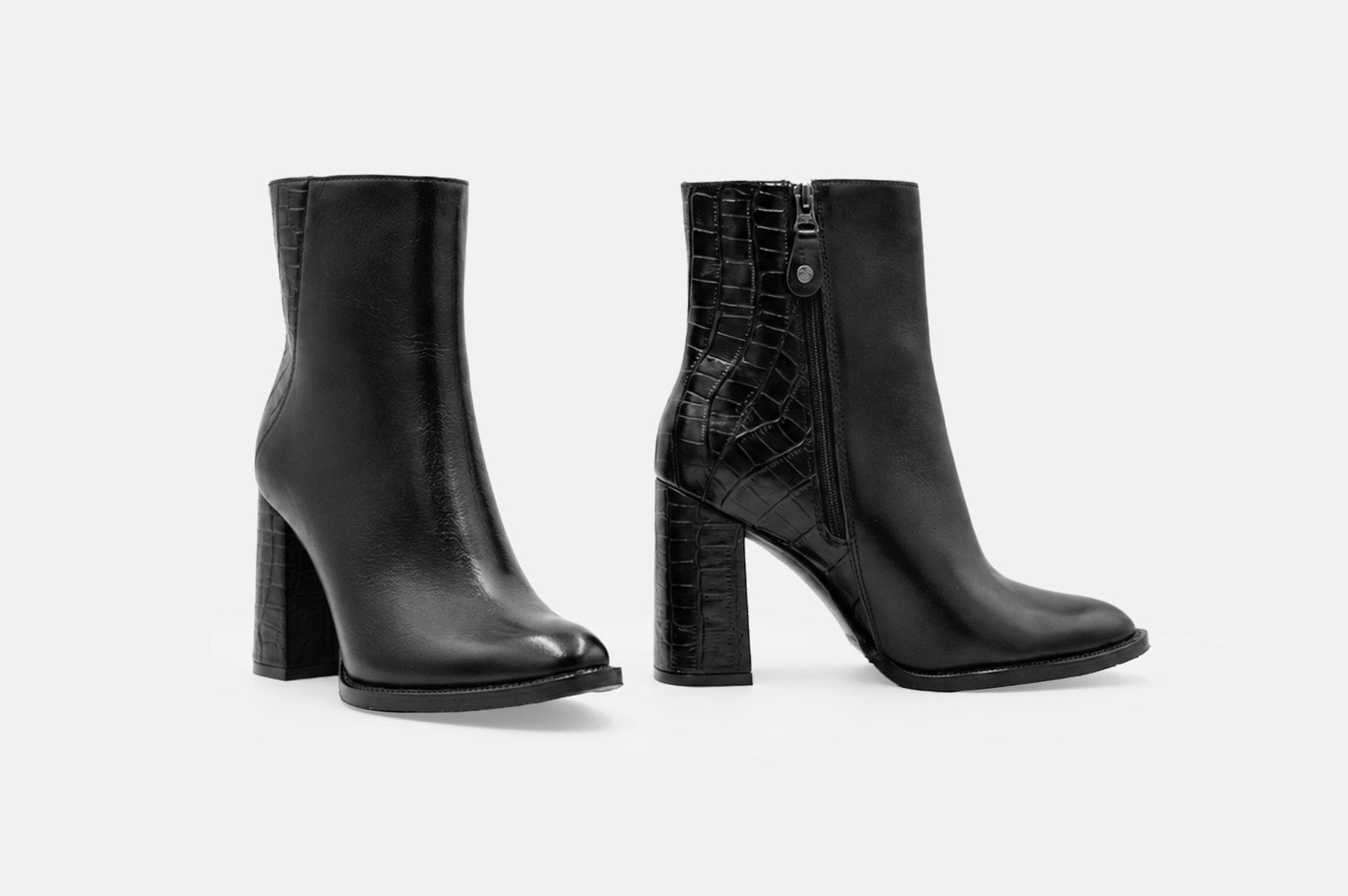 BOTINES MUJER CUERO BIGIONI BT-1025 NEGRO - 3