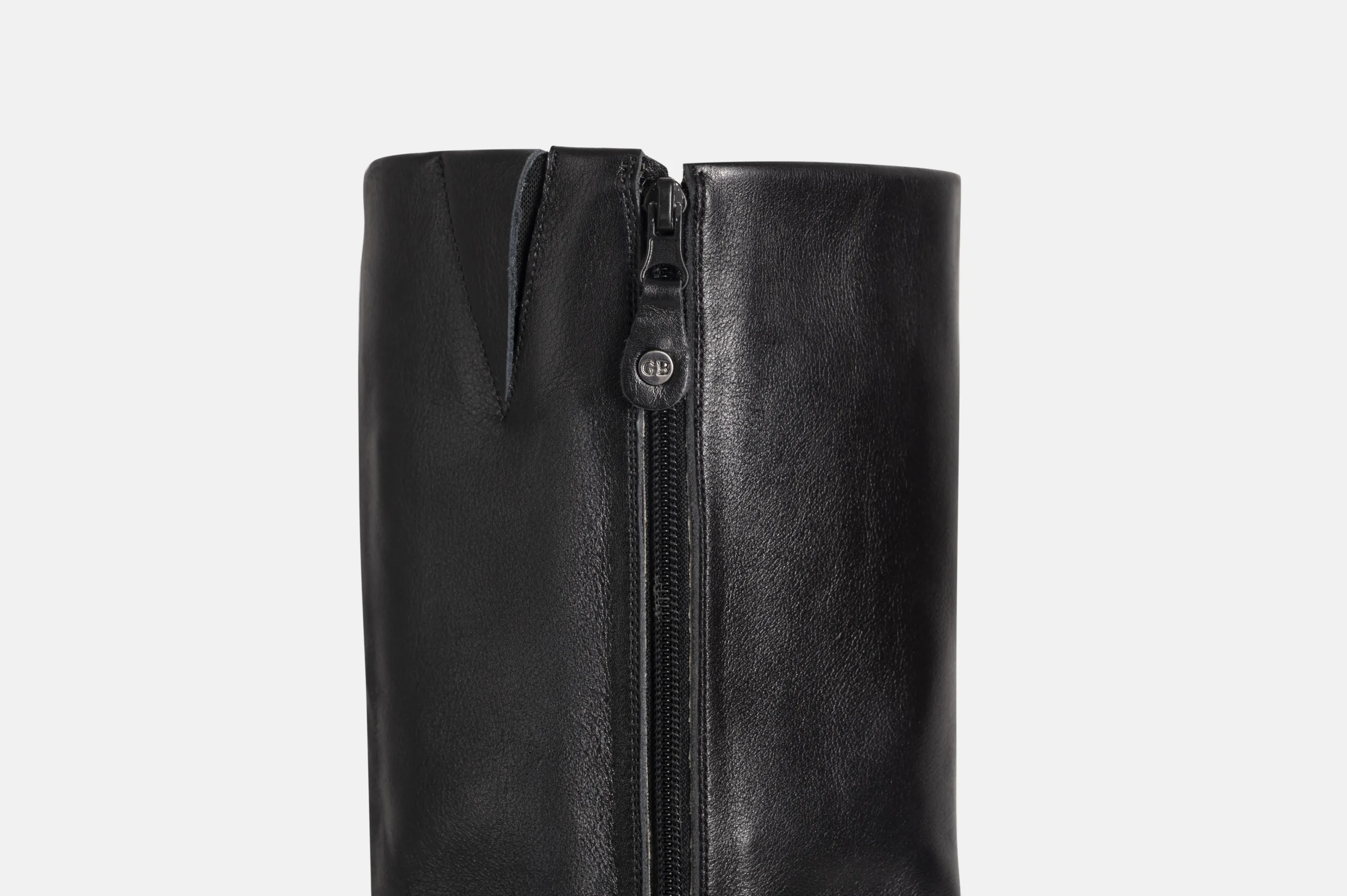 BOTAS MUJER CUERO BIGIONI COPELLO NEGRO ESTILO POLAINA - 5