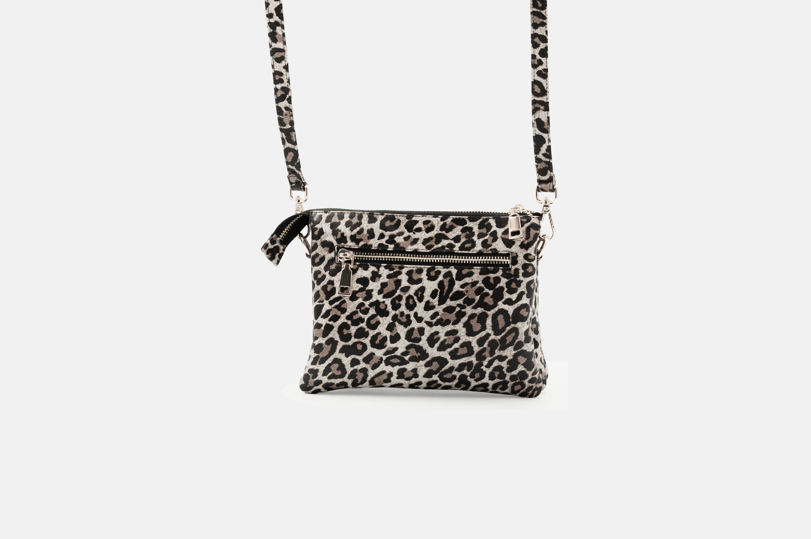 MORRAL MUJER CUERO BIGIONI MR-08-26 HUESO + CORREA Y HEBILLAS - 3