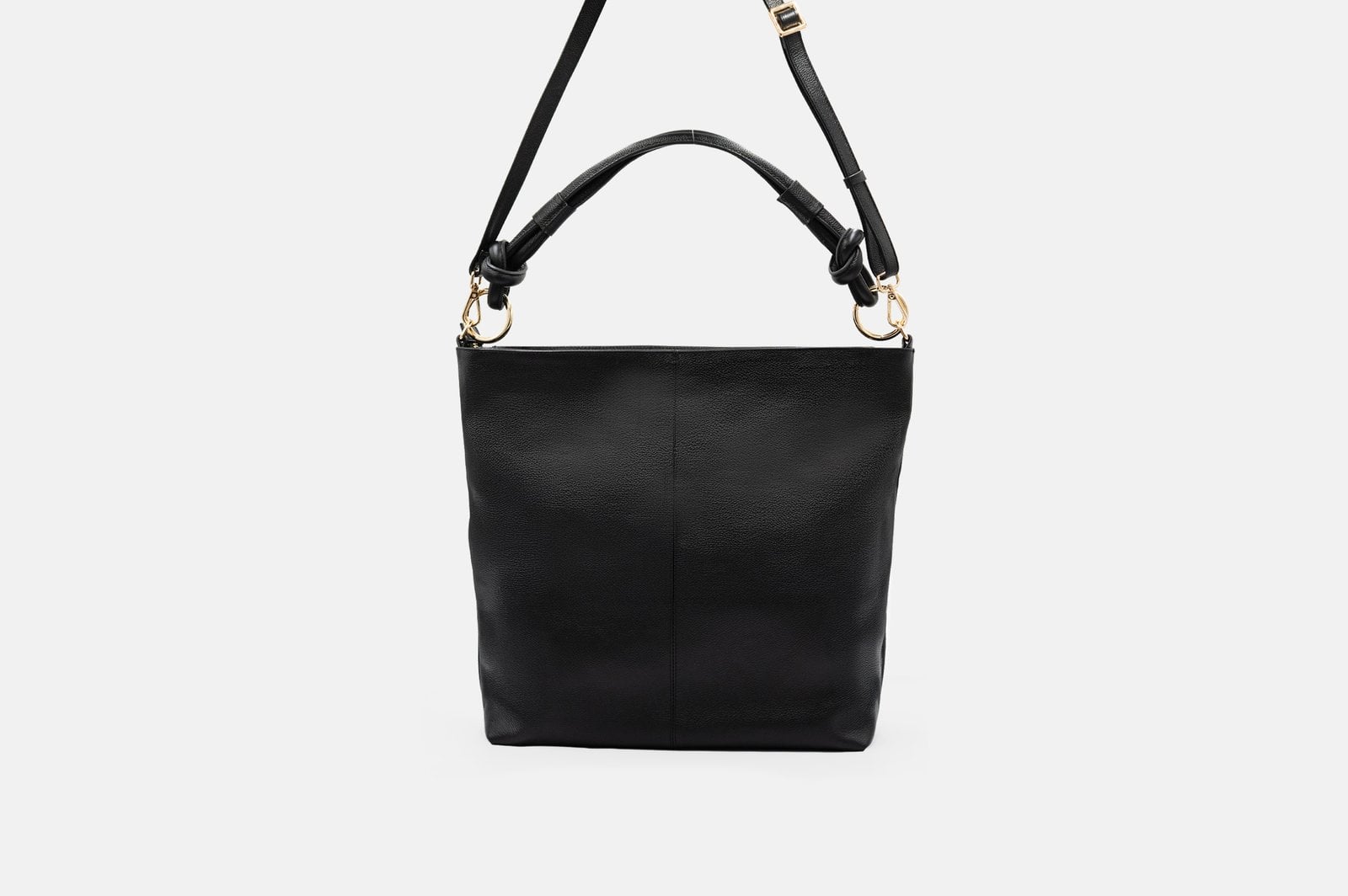 CARTERA MUJER CUERO BIGIONI CART-12-26 NEGRO + CORREA Y HEBILLAS - 3