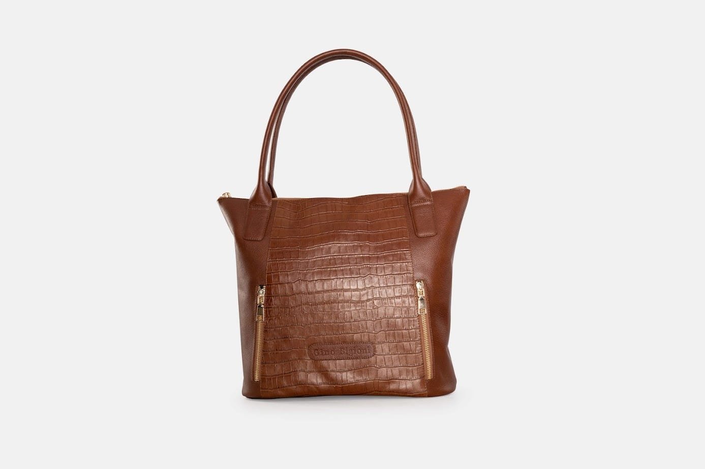 CARTERA MUJER CUERO BIGIONI CART-09-23 COBRE + CORREA Y HEBILLAS - 1