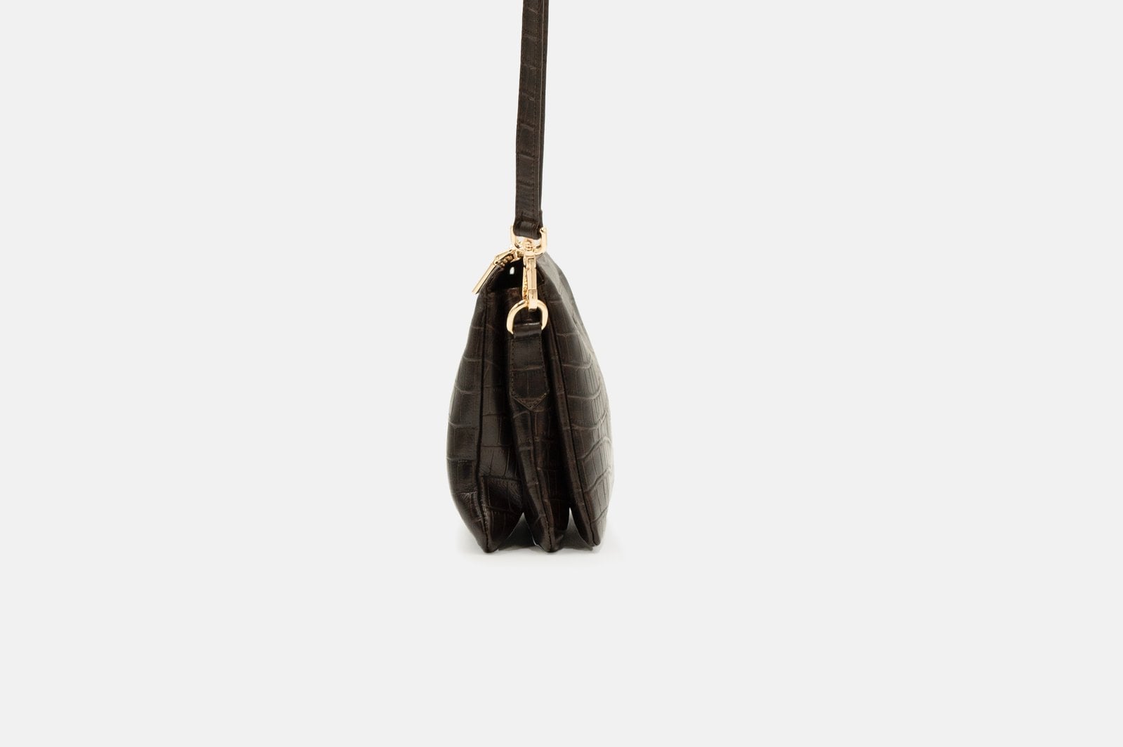 MORRAL MUJER CUERO BIGIONI MR-08-26 AFRICANO + CORREA Y HEBILLAS - 3