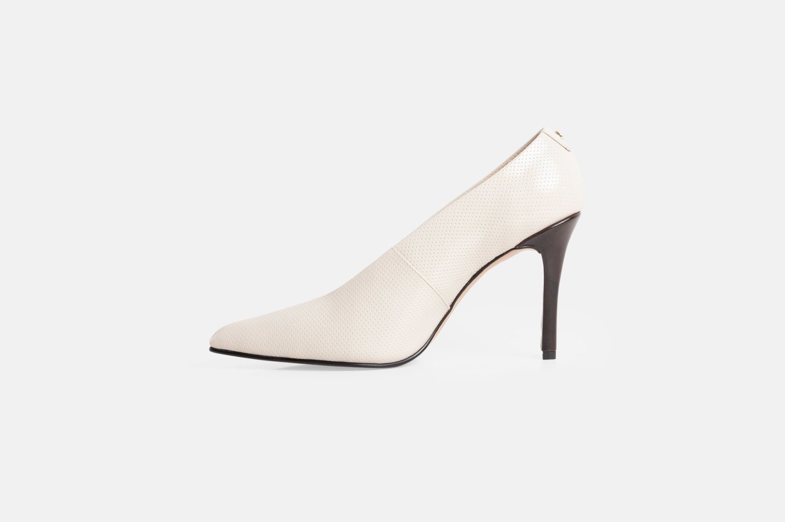 STILETTO EVORY CUERO CHAROL HUESO - 3