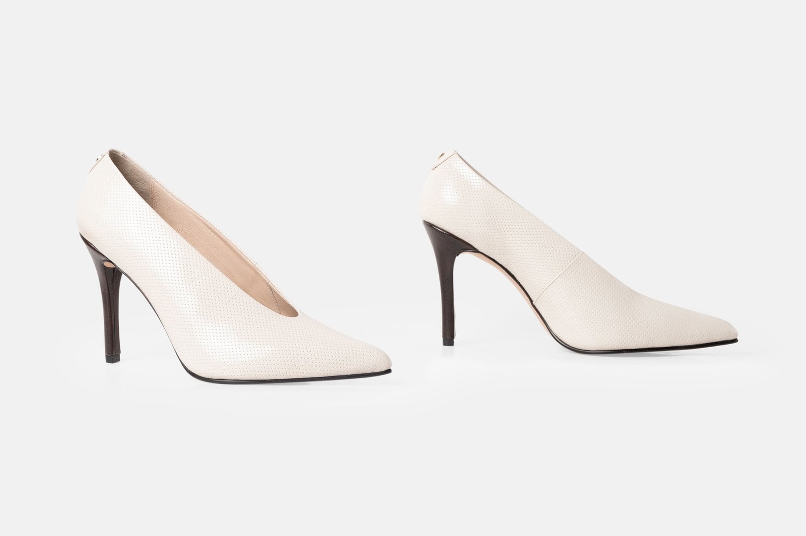 STILETTO EVORY CUERO CHAROL HUESO - 4
