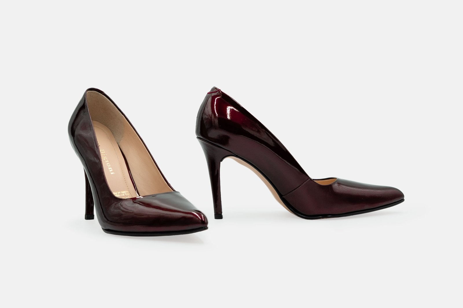 STILETTO CAMELIA VINO CUERO CHAROL - 4