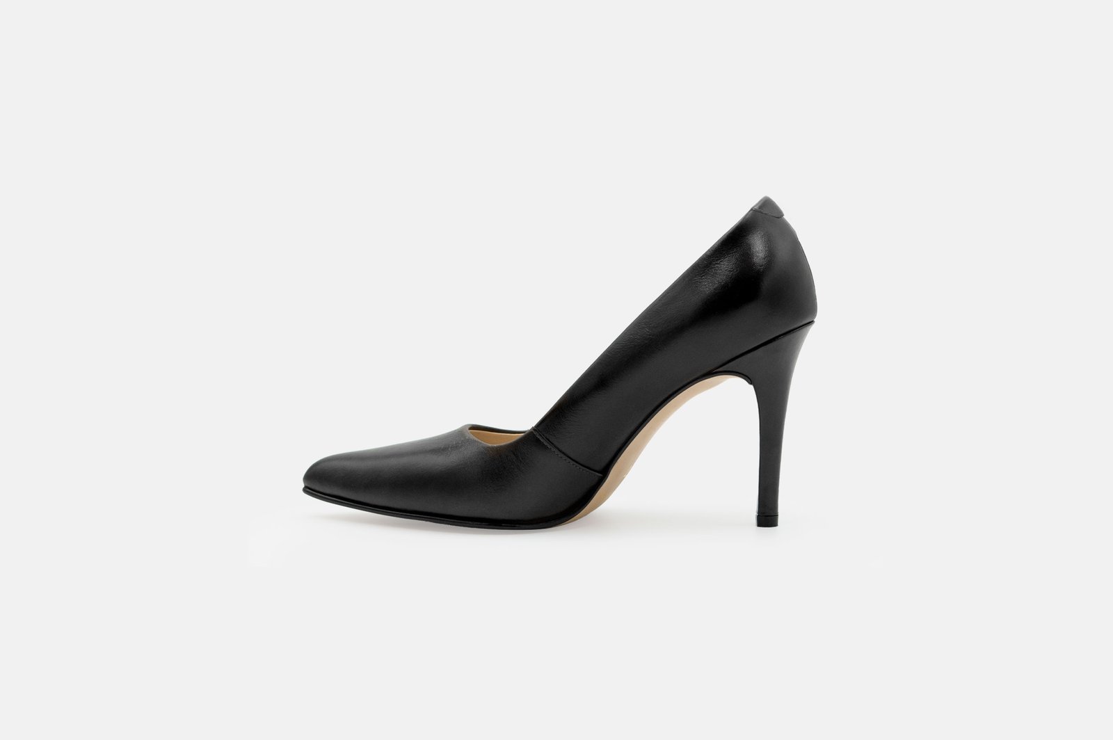 STILETTO EMMA NEGRO CUERO NAPA - 3