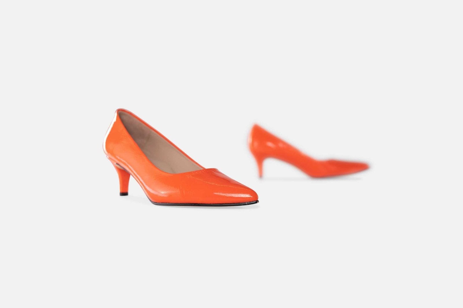 STILETTO E-50 CUERO CHAROL NARANJA - 4